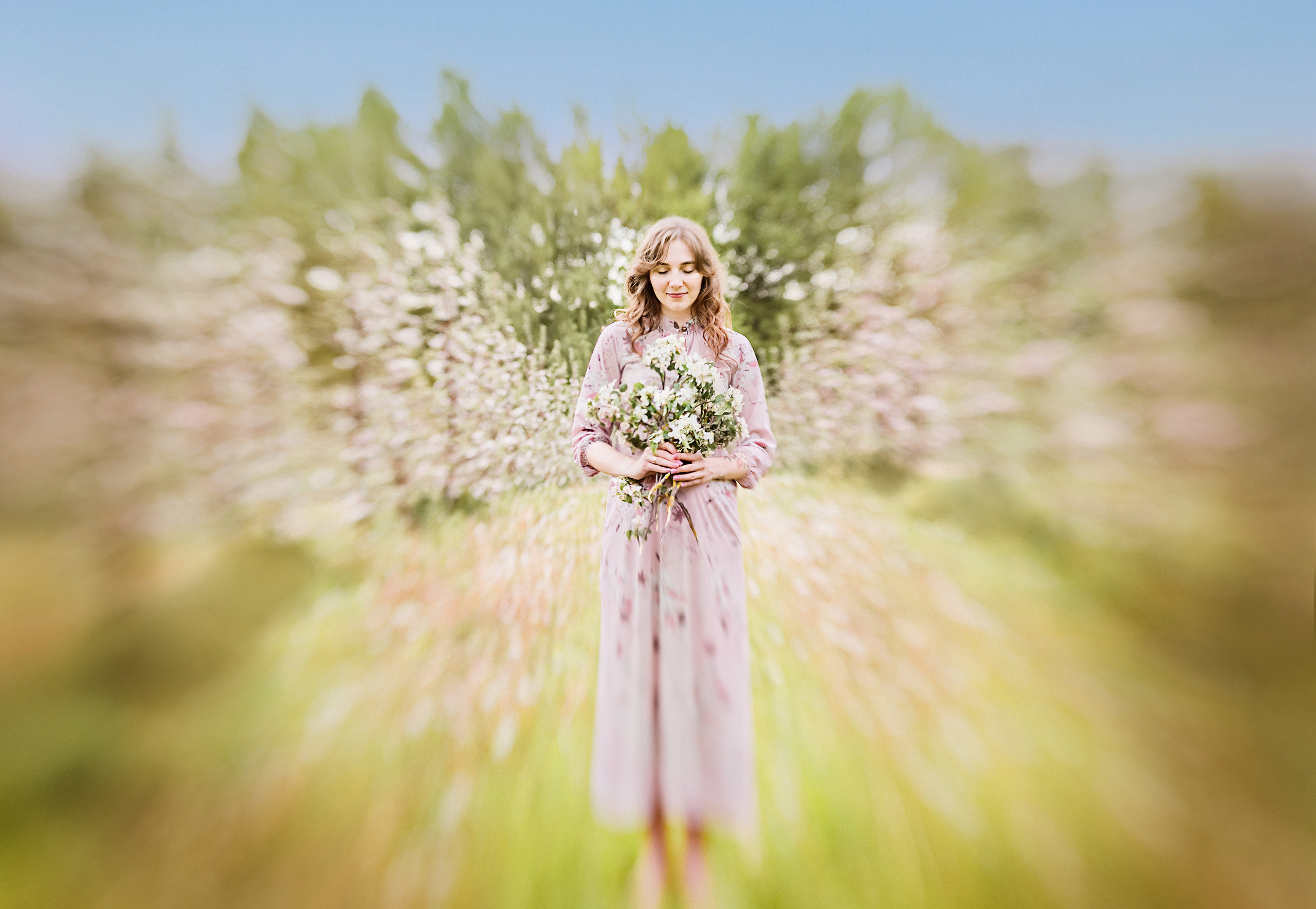 Женский портрет. Женский семейный фотограф Тула Москва Захарова Анна