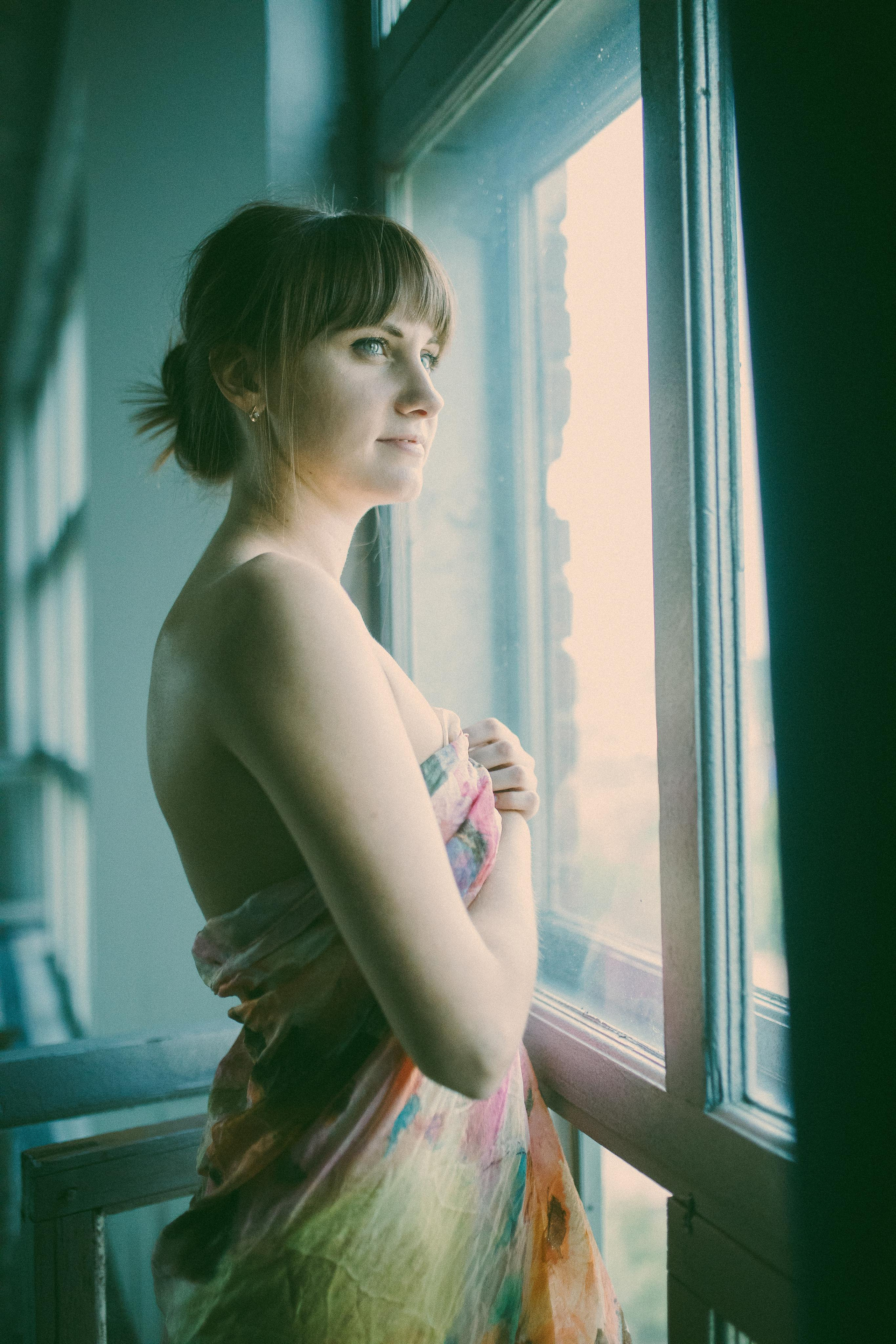 Женский портрет. Женский семейный фотограф Тула Москва Захарова Анна