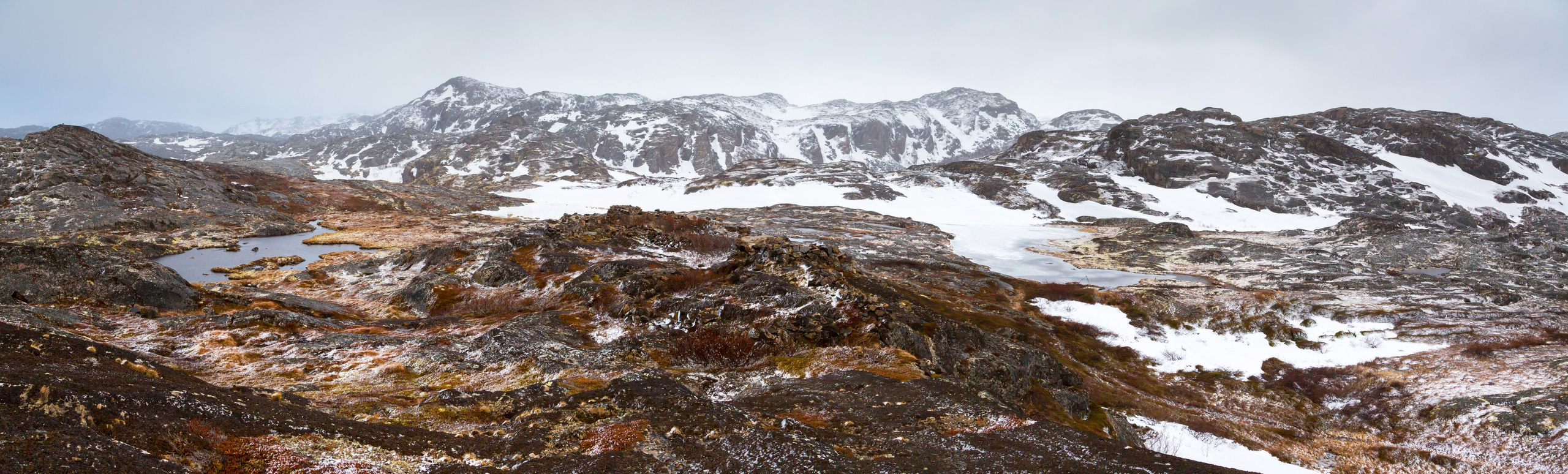 Тундра Лес и Сопки. Пейзажи Крайнего Севера. Баренцево море, Рыбачий, Средний, Немецкий