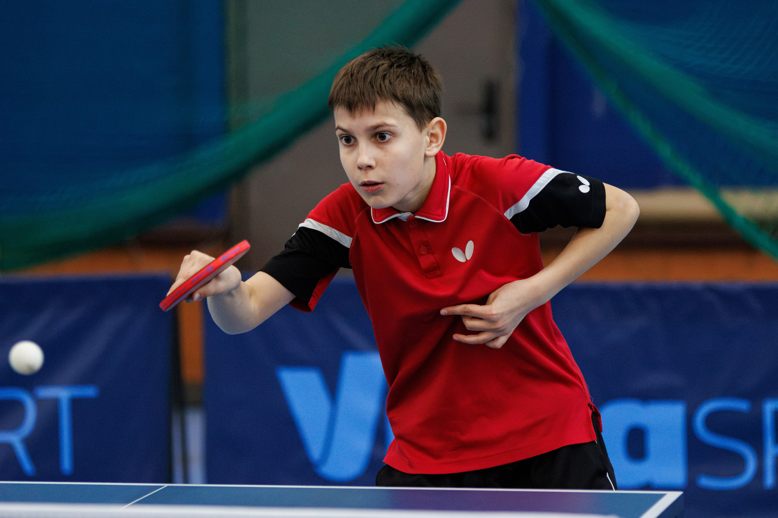 Настольный теннис. Спортивный фотограф Вадим Добедченков