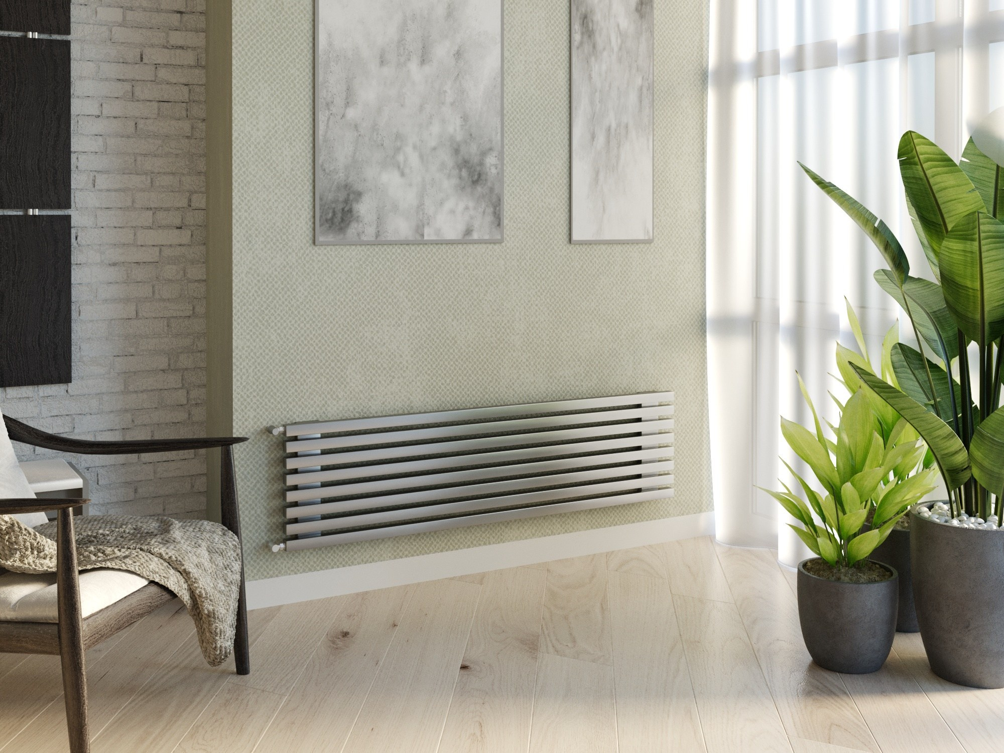 Q40h. Красивый Радиатор в городе Омск, продаем дизайнерские радиаторы