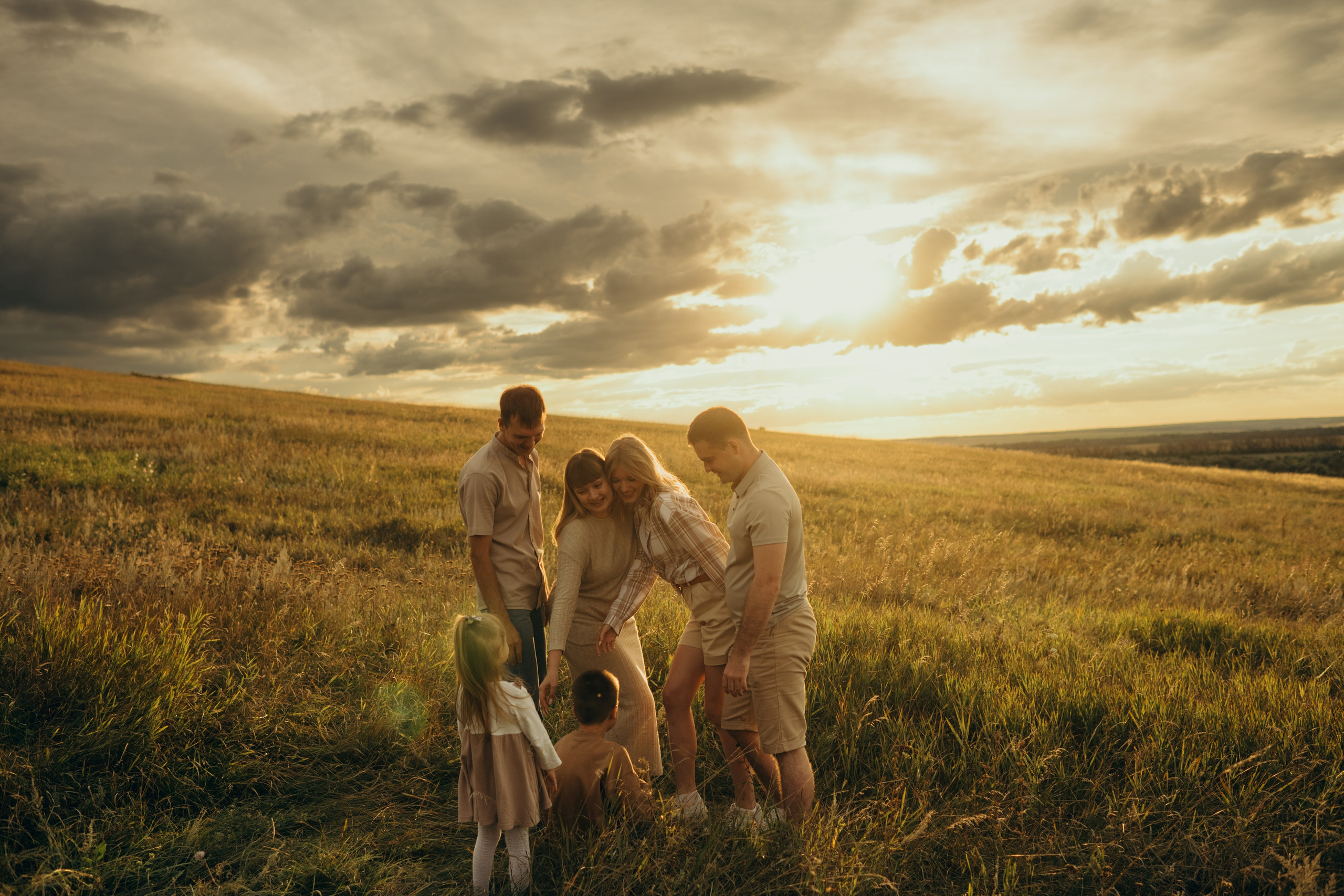 Даша Даня Ксюша Илья Саша и Ева. Свадебный и семейный фотограф в Самаре Головань Наталья
