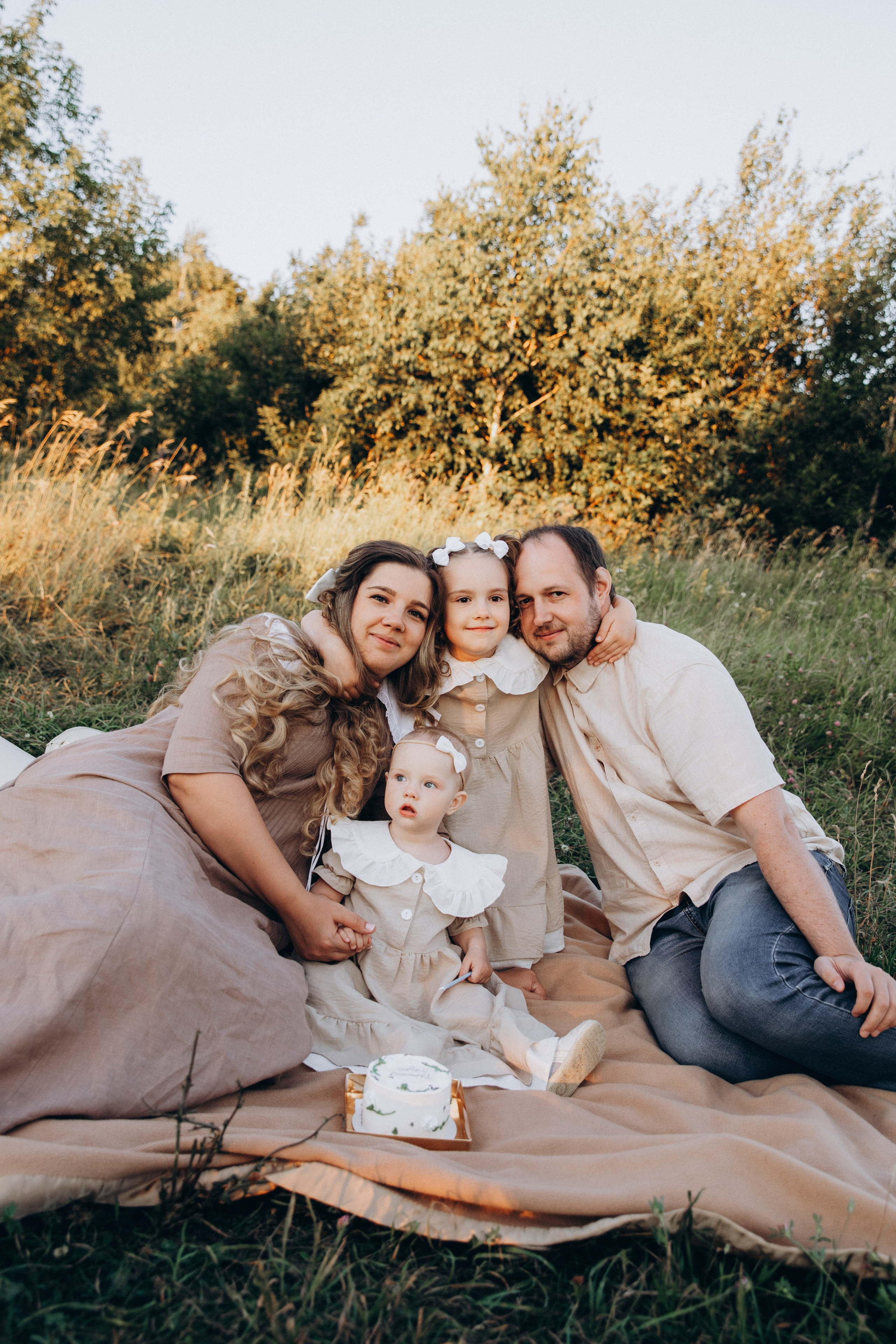 Летний вечер с семьей. Семейный фотограф документалист в Пензе Лопатинская Татья