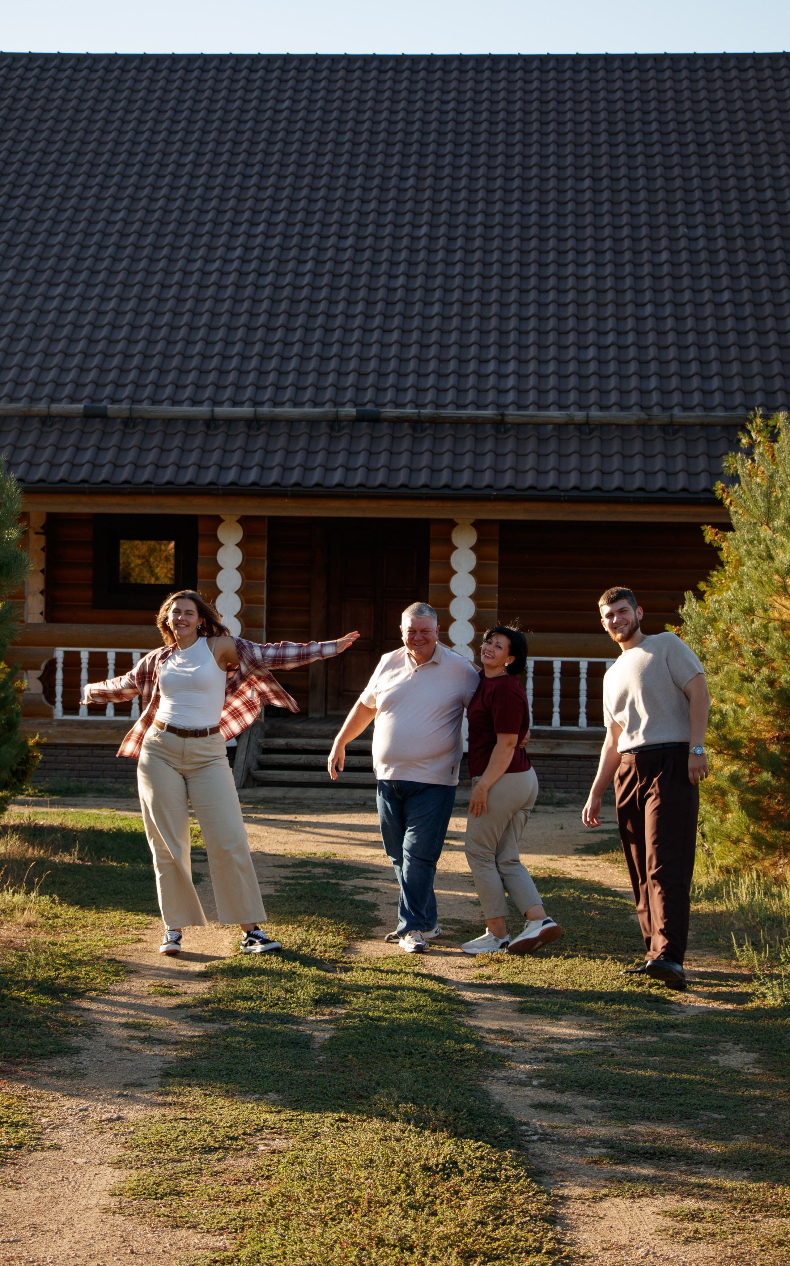 Семейная фотосессия на даче. Фотограф и ретушер в Ростове-на-Дону Вика Каен