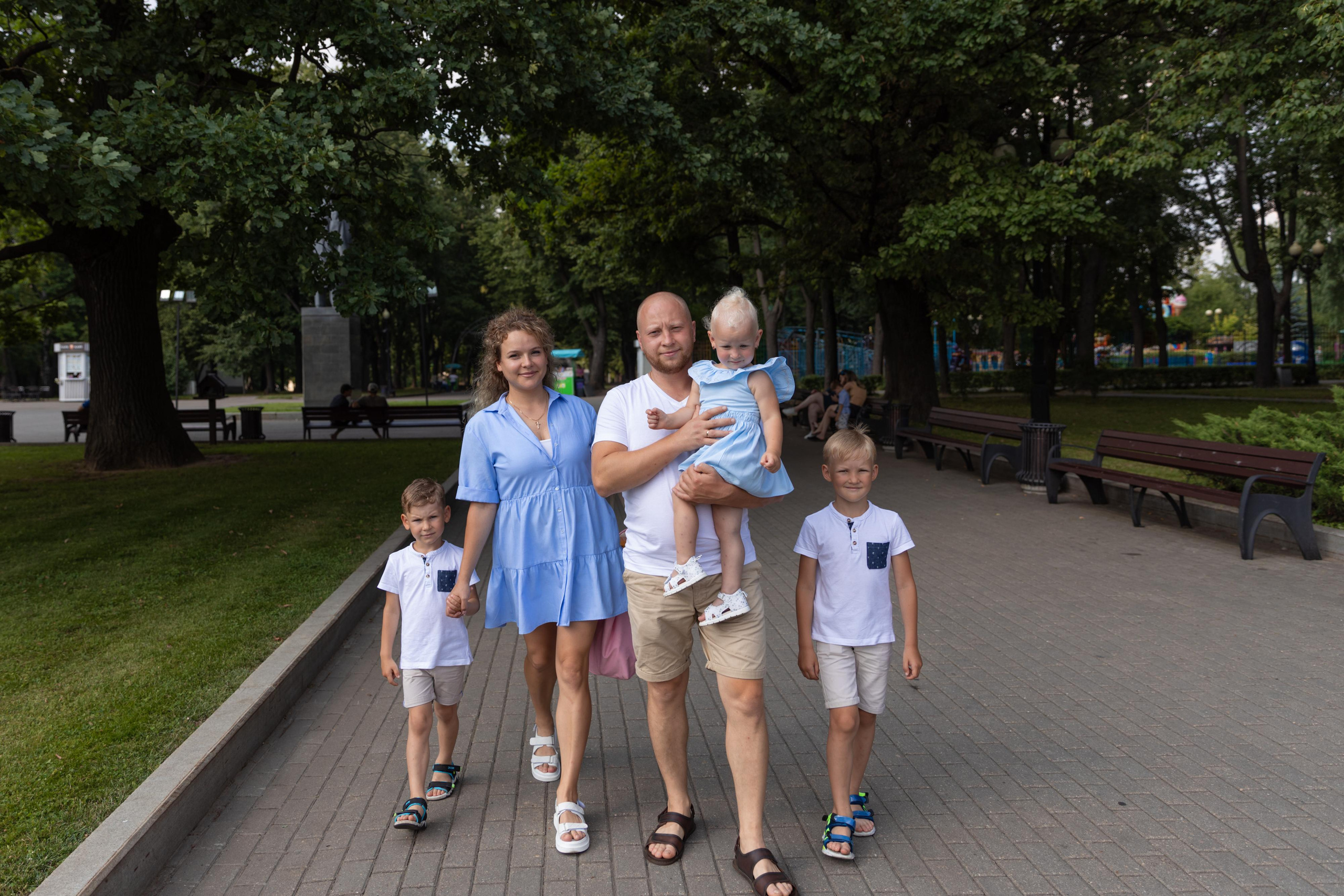 Семейные съемки. Фотограф Екатерина Кудрик. Москва