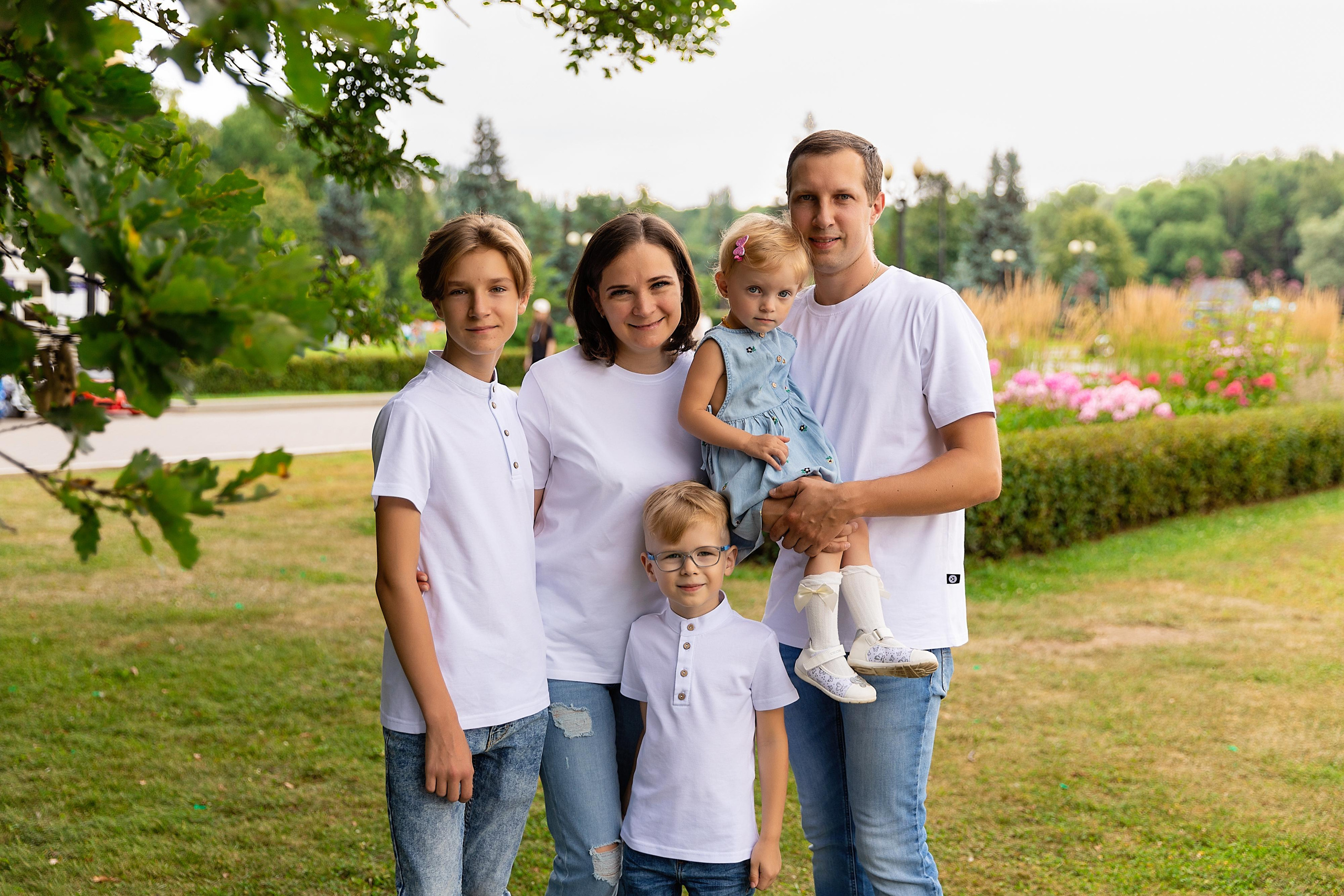 Семейные съемки. Фотограф Екатерина Кудрик. Москва