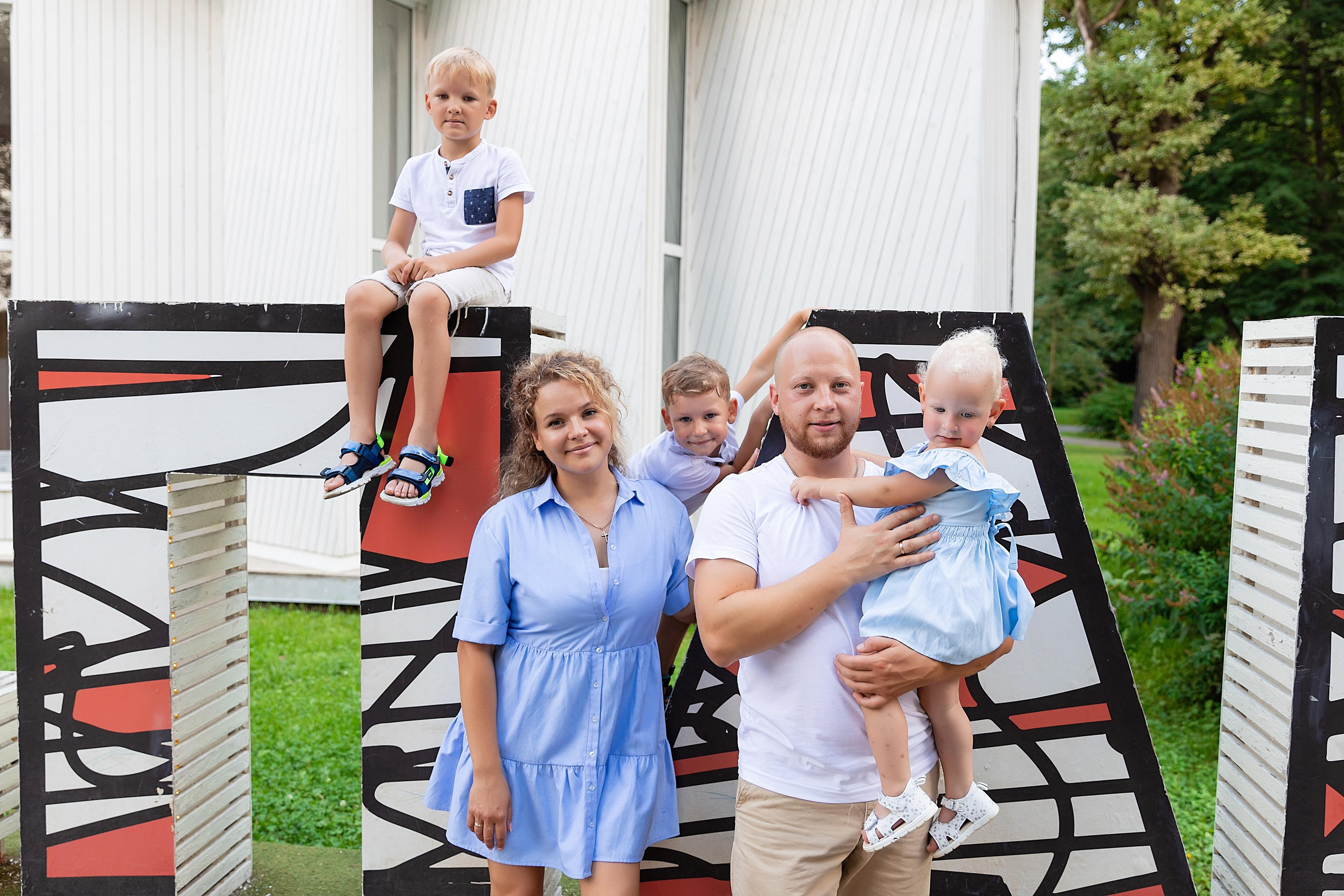 Семейные съемки. Фотограф Екатерина Кудрик. Москва