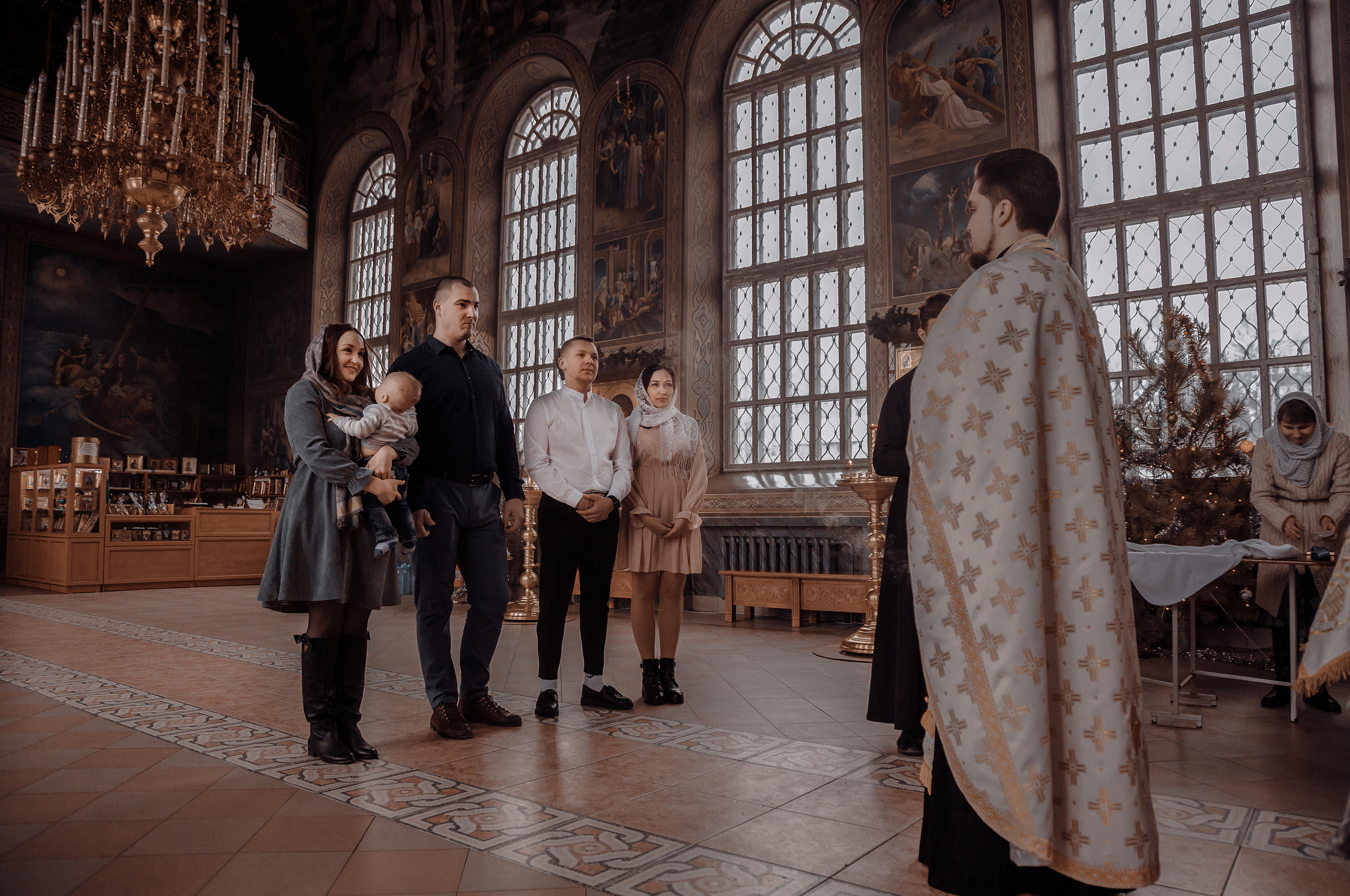 Таинство крещения Тимофея. Семейный фотограф в Таганроге Виктория Макаренко