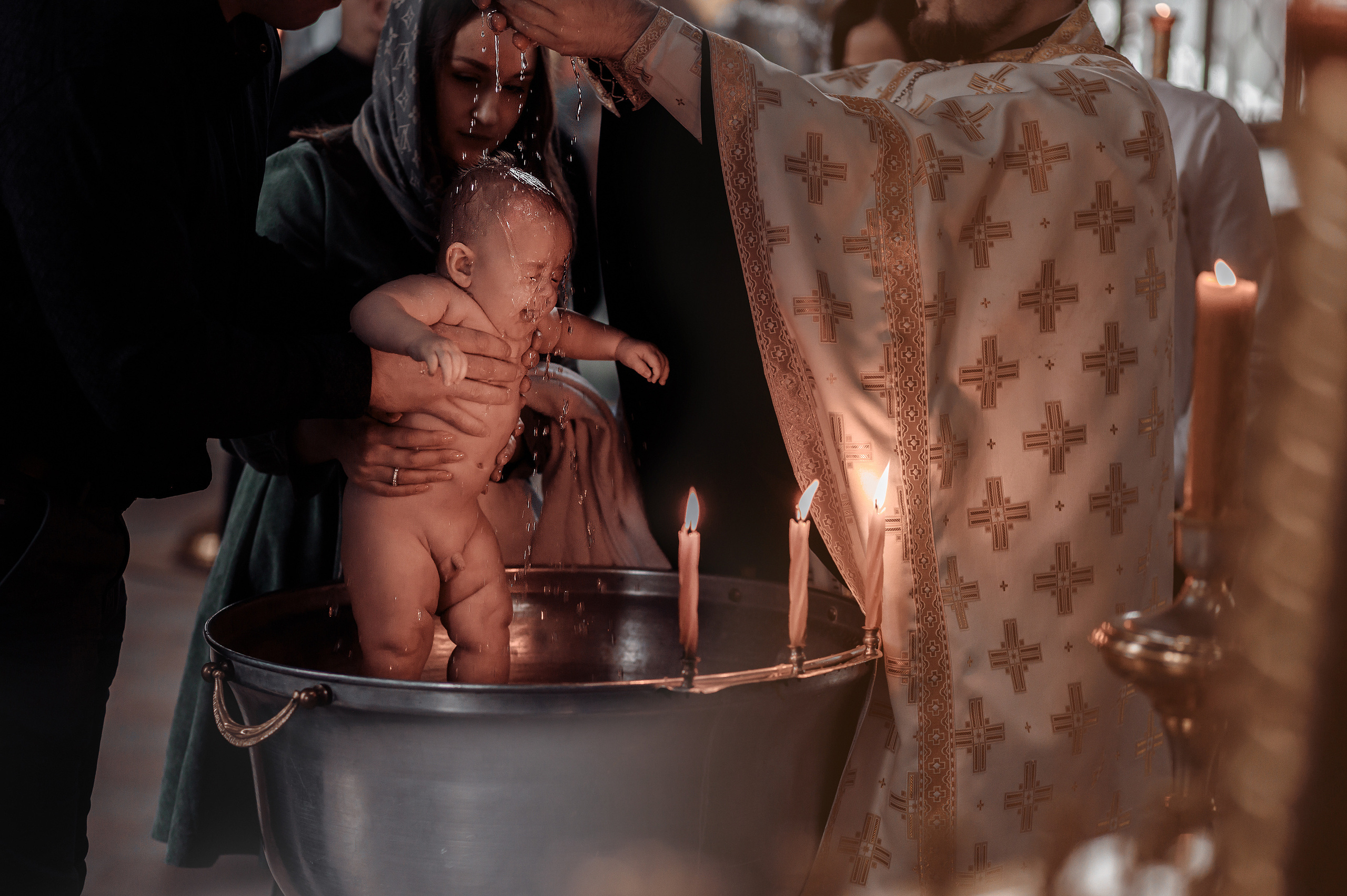 Таинство крещения Тимофея. Семейный фотограф в Таганроге Виктория Макаренко