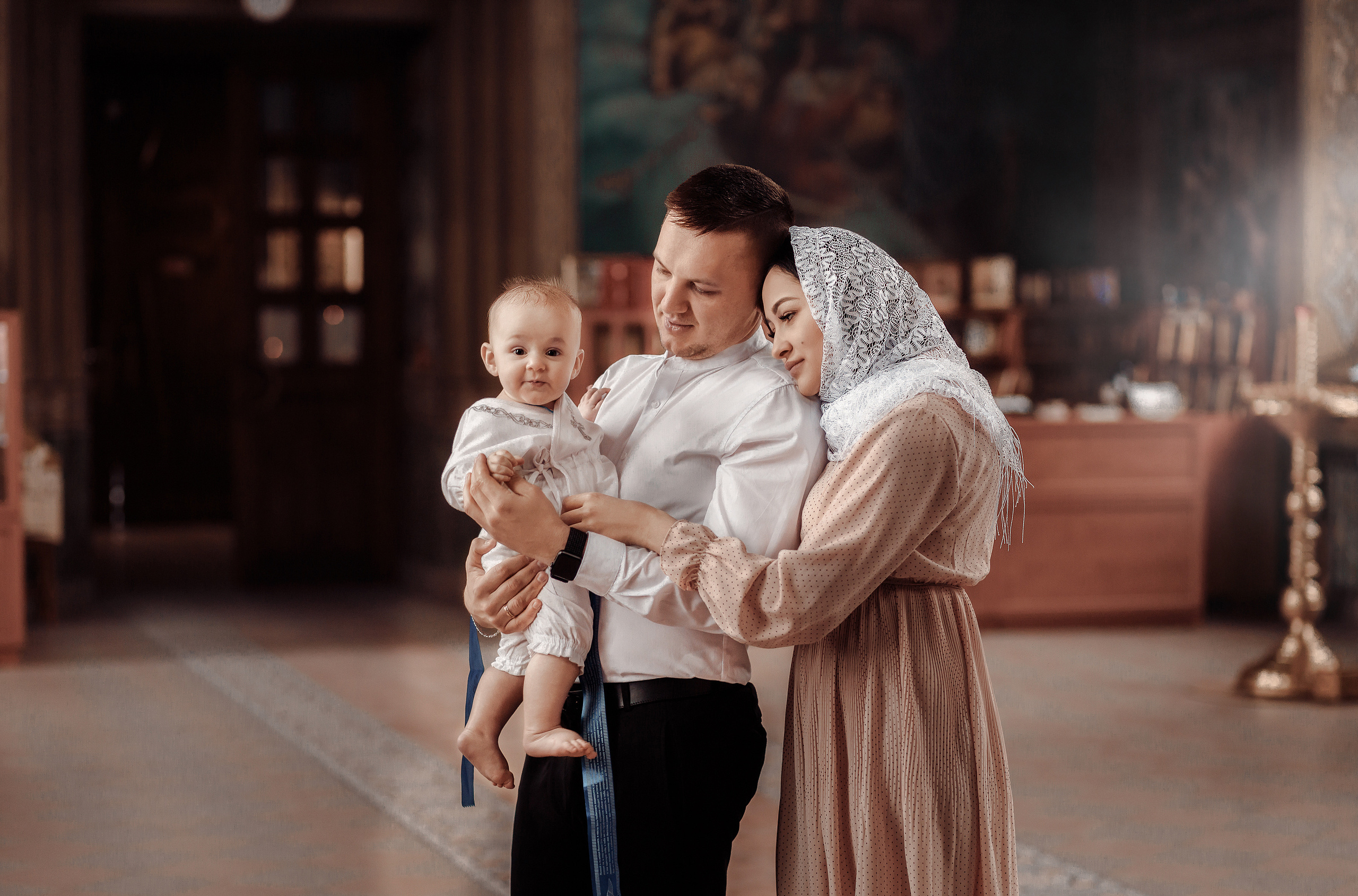 Таинство крещения Тимофея. Семейный фотограф в Таганроге Виктория Макаренко