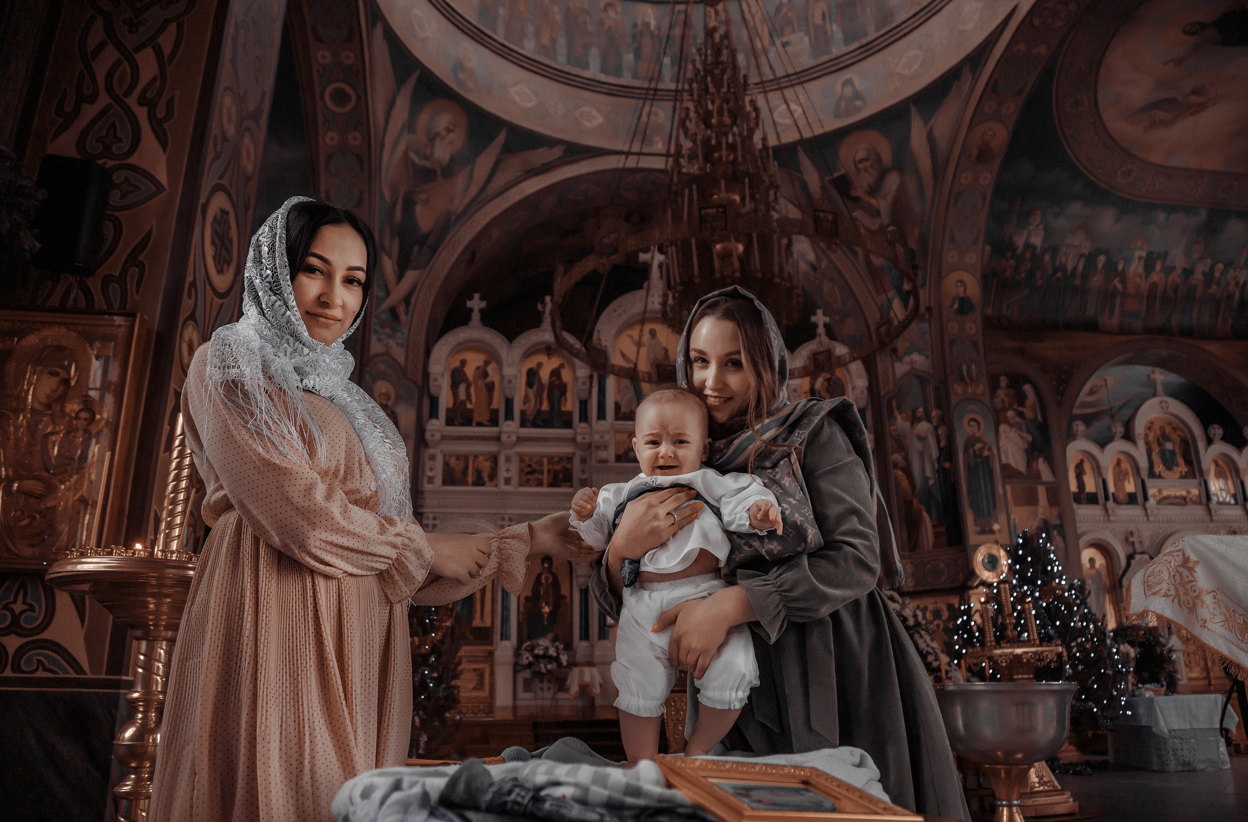 Таинство крещения Тимофея. Семейный фотограф в Таганроге Виктория Макаренко