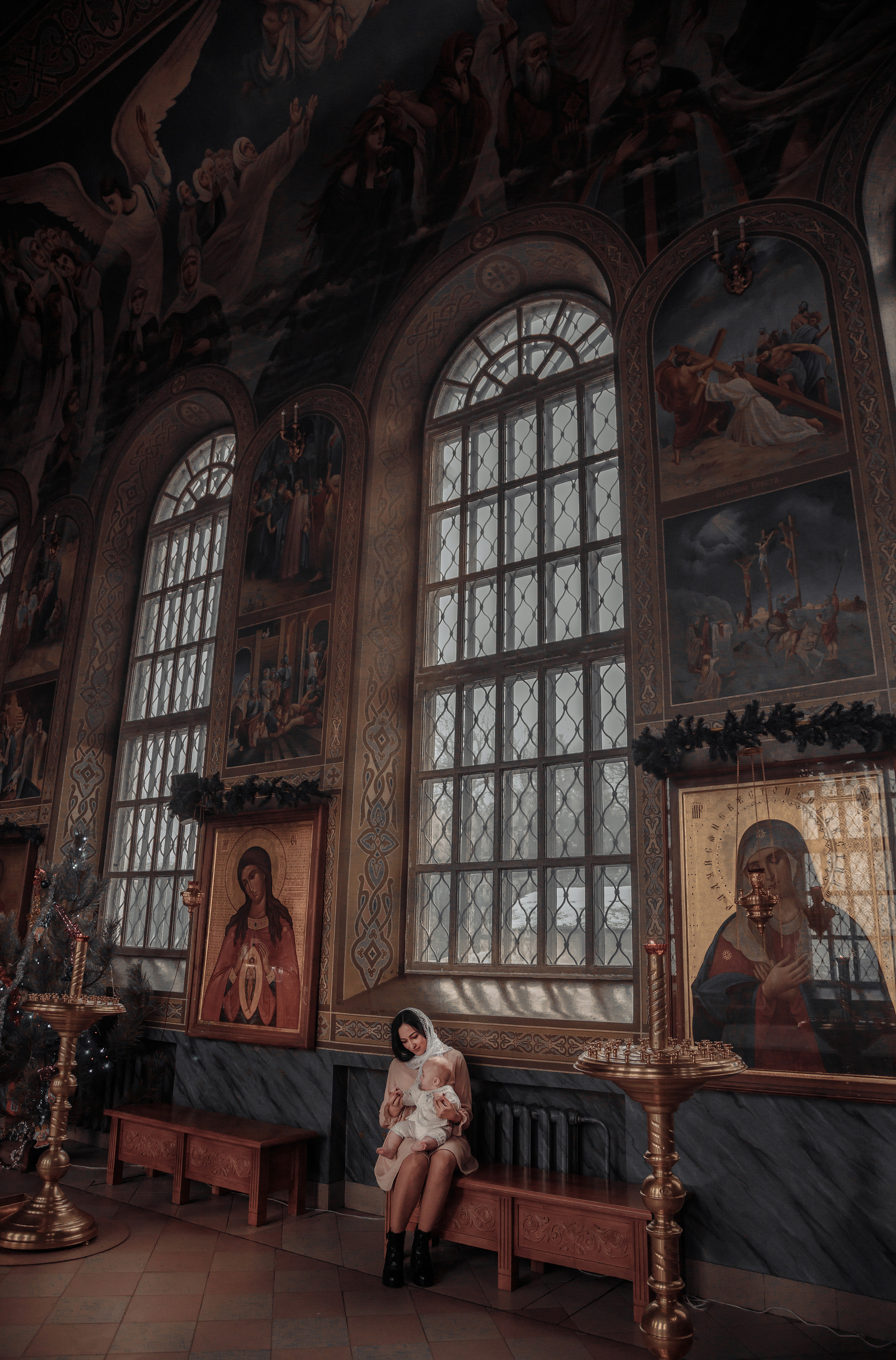 Таинство крещения Тимофея. Семейный фотограф в Таганроге Виктория Макаренко