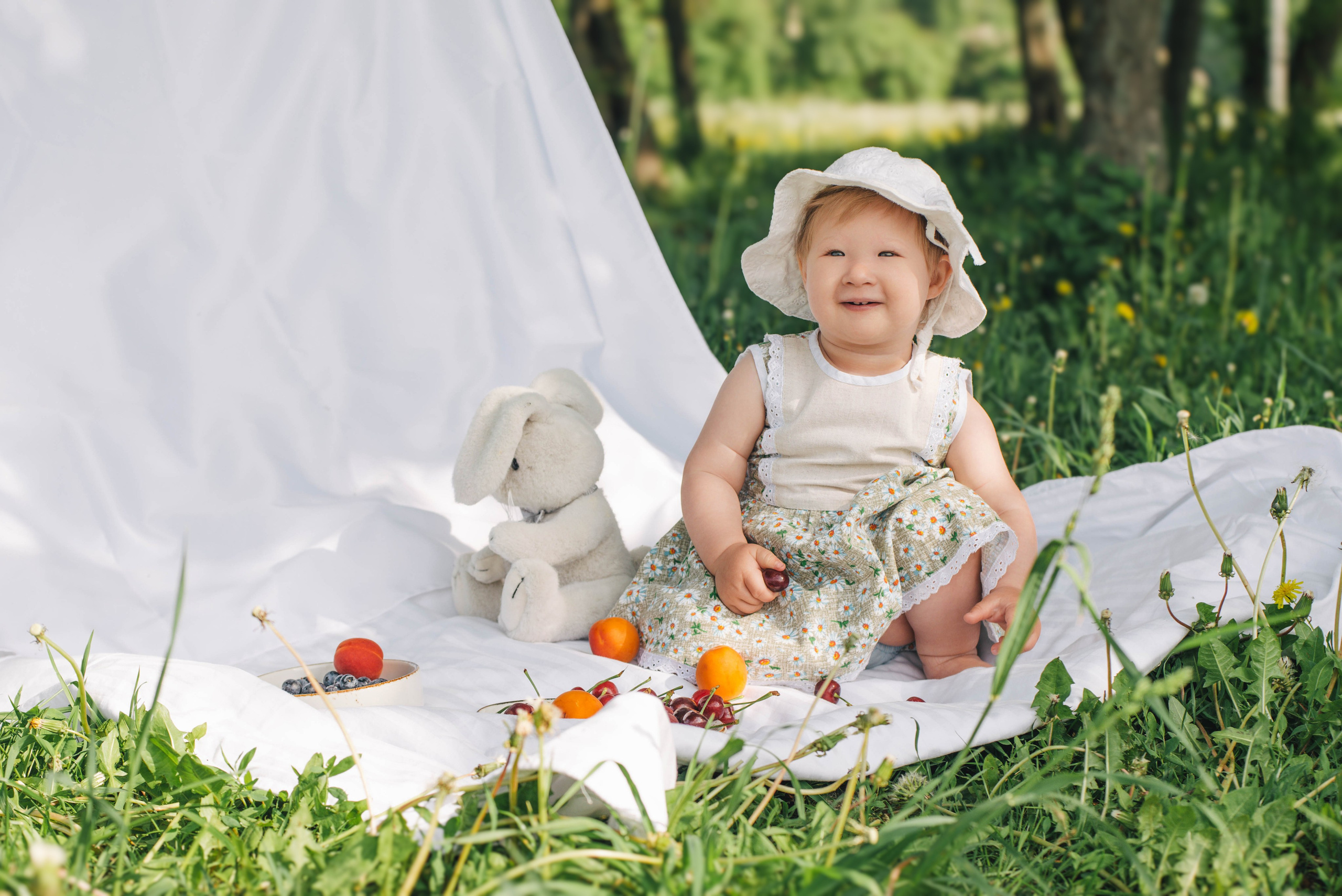 Дарья и Машуля / Фотосессия в честь 1 годика. Фотограф в Санкт-Петербурге Марина Парникова