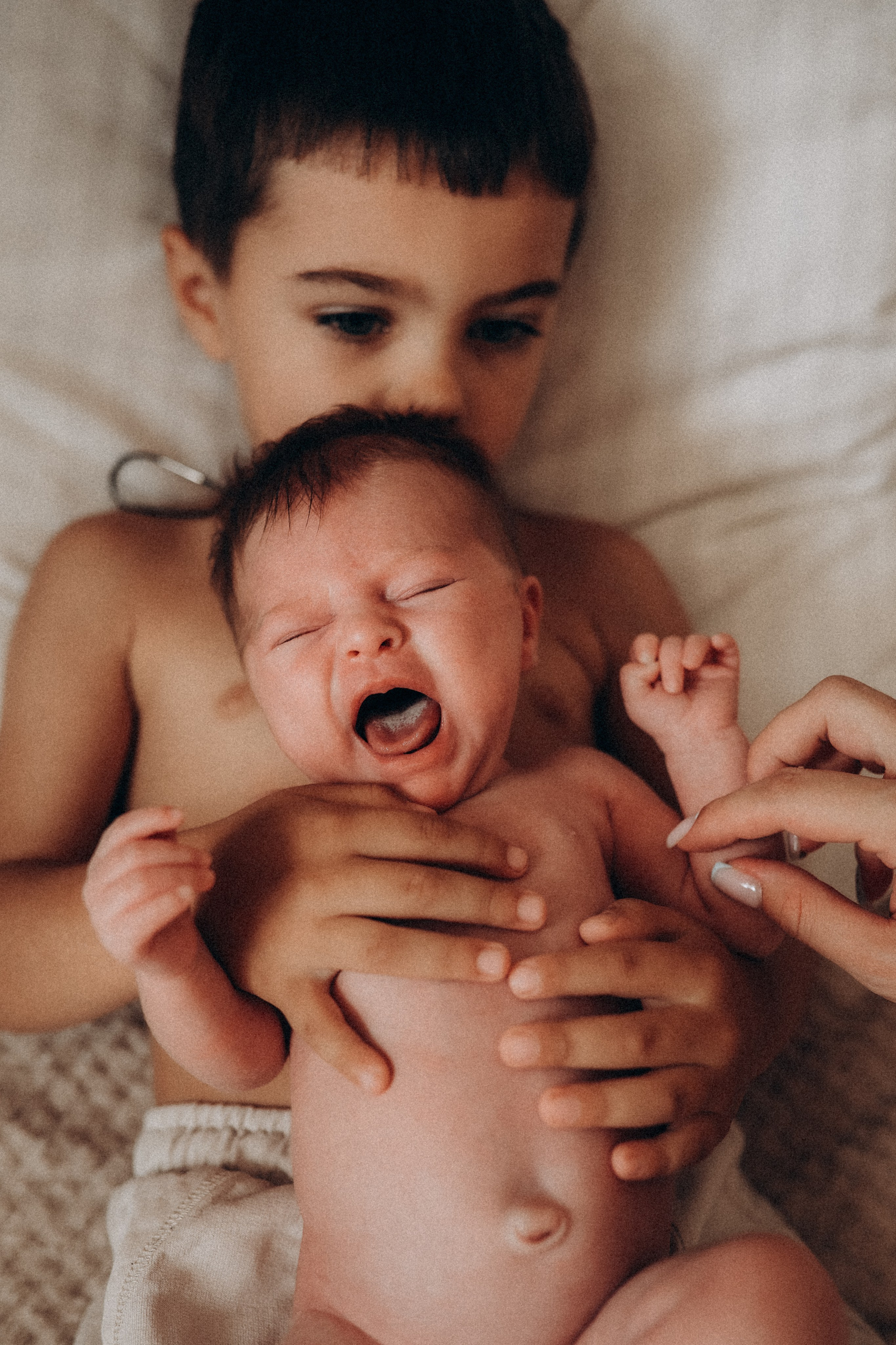 Семейная фотосессия с новорожденным ньюборн. Семейный фотограф в Москве и Люберцах Юлия Гуськова