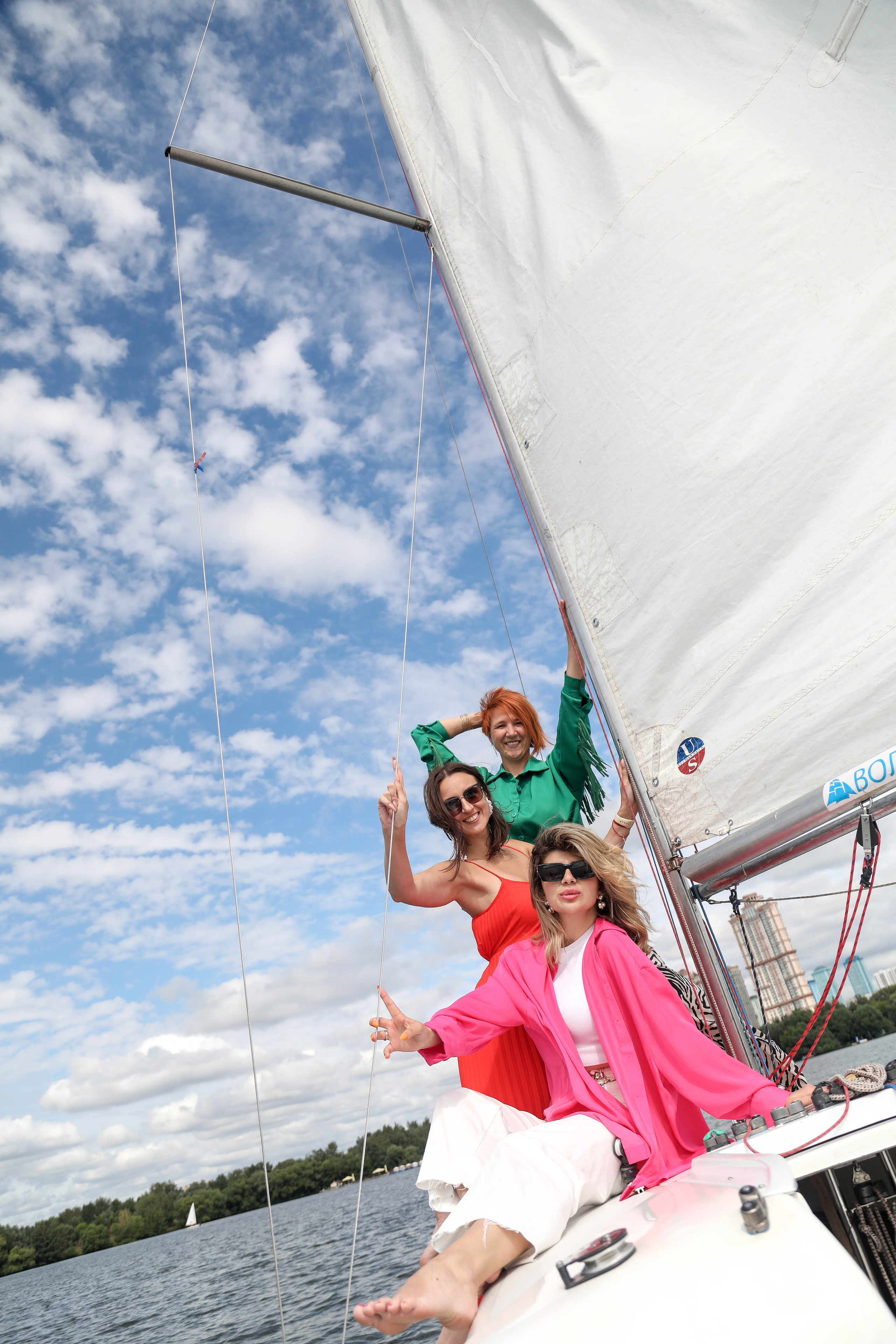 ПРОГУЛКА НА ЯХТЕ. Контент фотограф в Москве Екатерина Михно