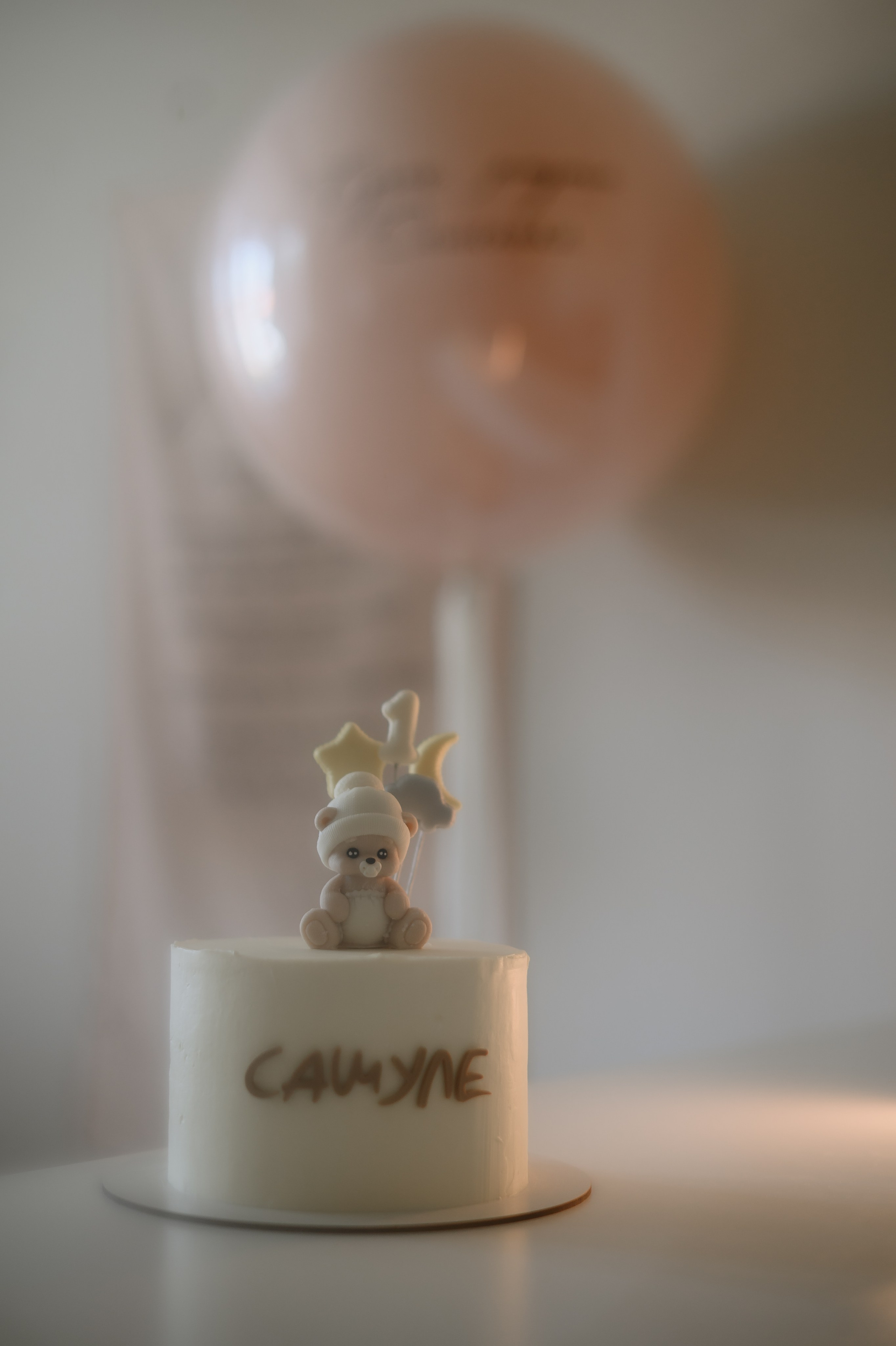 Годик Сашеньке. Фотограф Котова Валентина