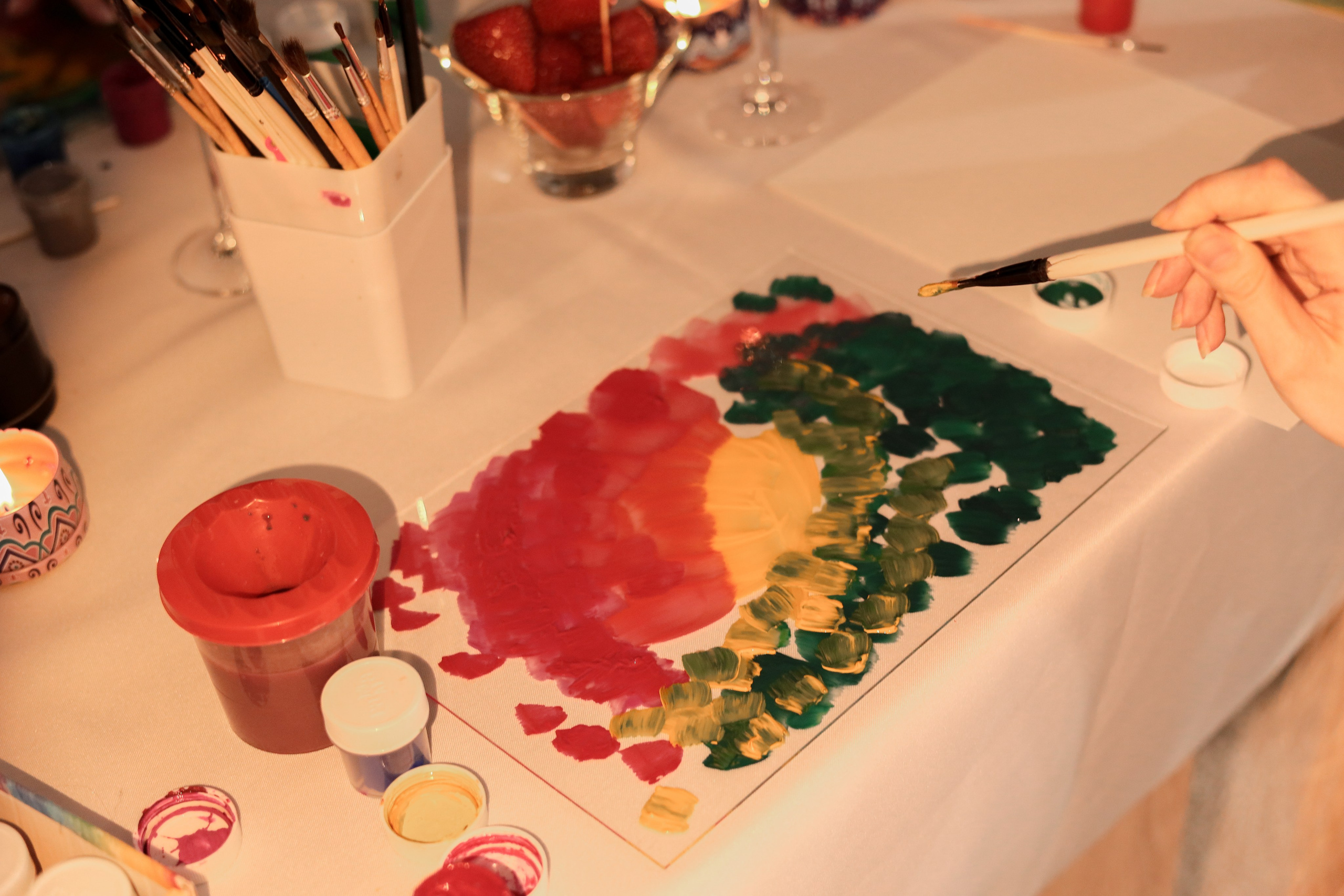 Арт-терапия + аэройога. Фотограф Надршина Лилия