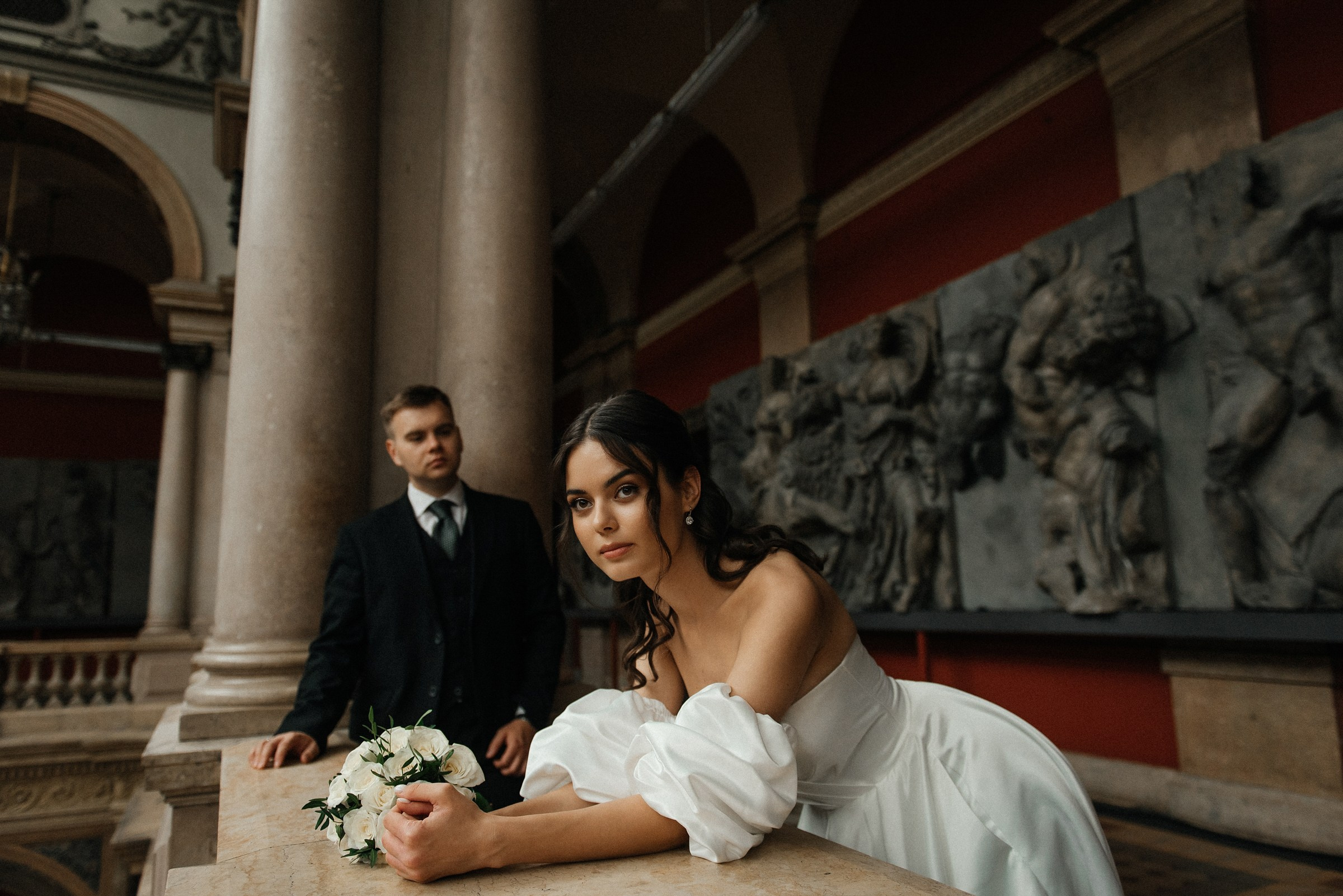 свадебная фотосессия в академии Штиглица