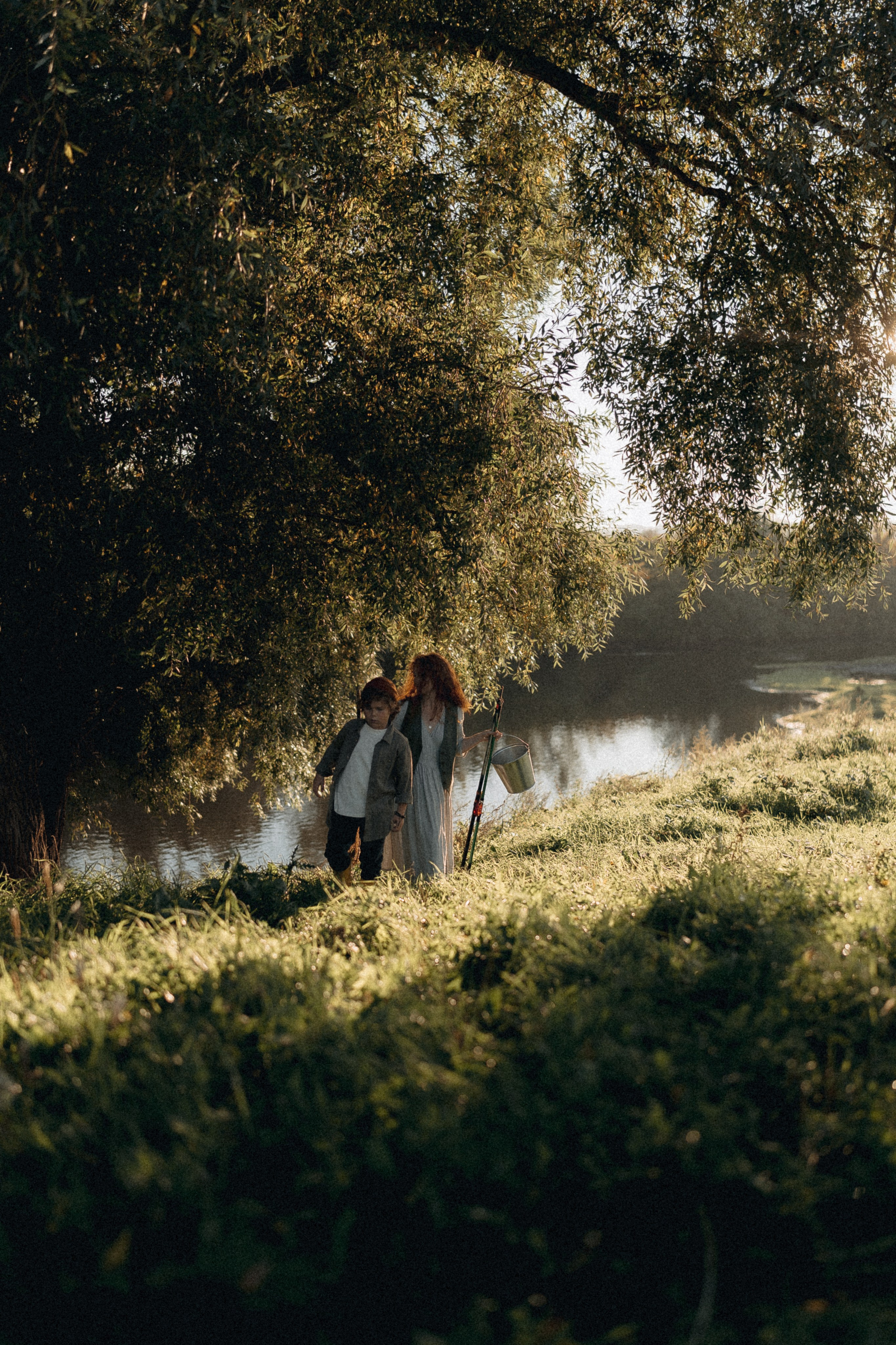 На рыбалке. Семейный и домашний фотограф в Уфе Ирина Гарасюта