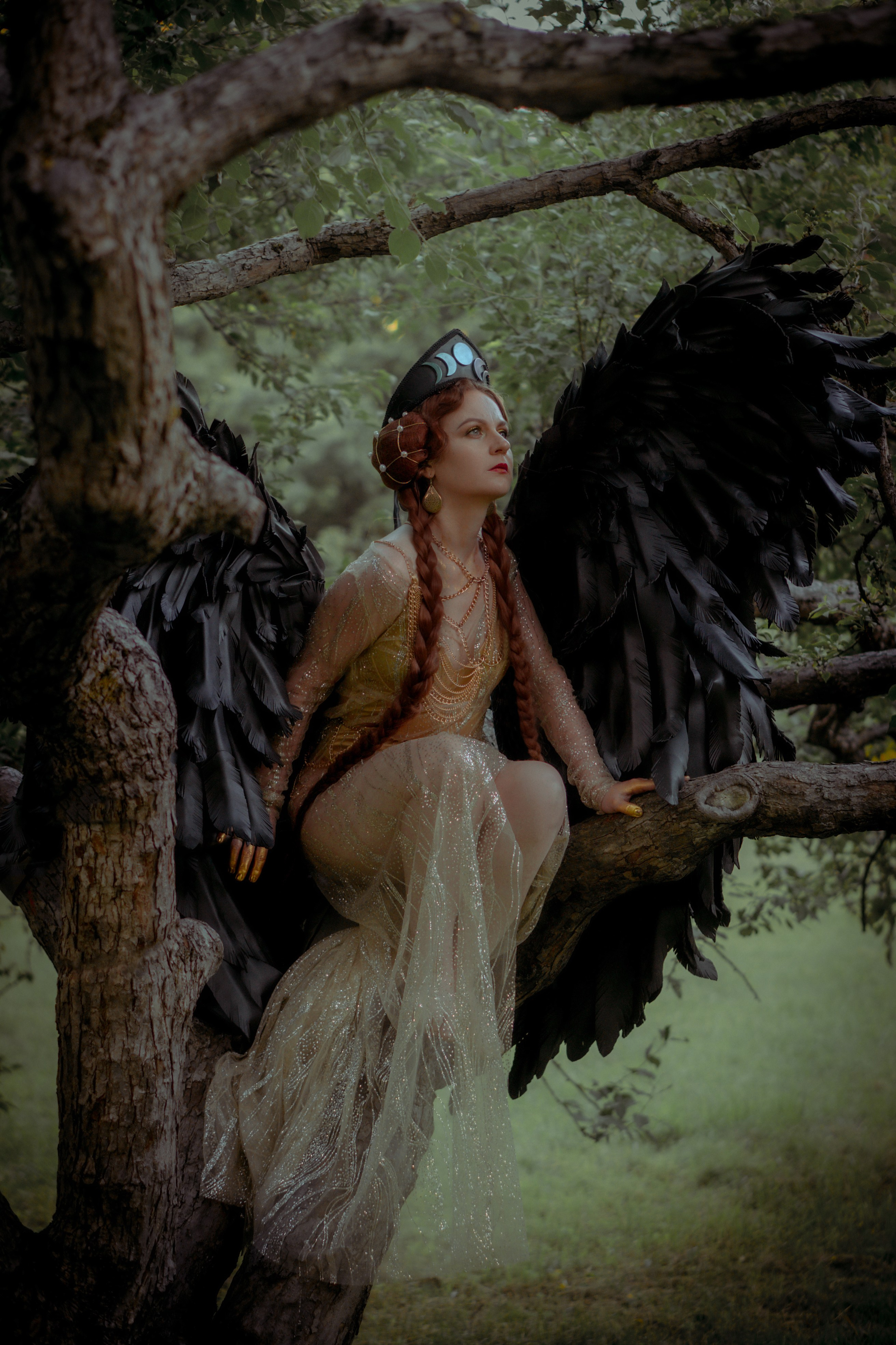 Птица-Сирин. Художественный фотограф Салаева Алина