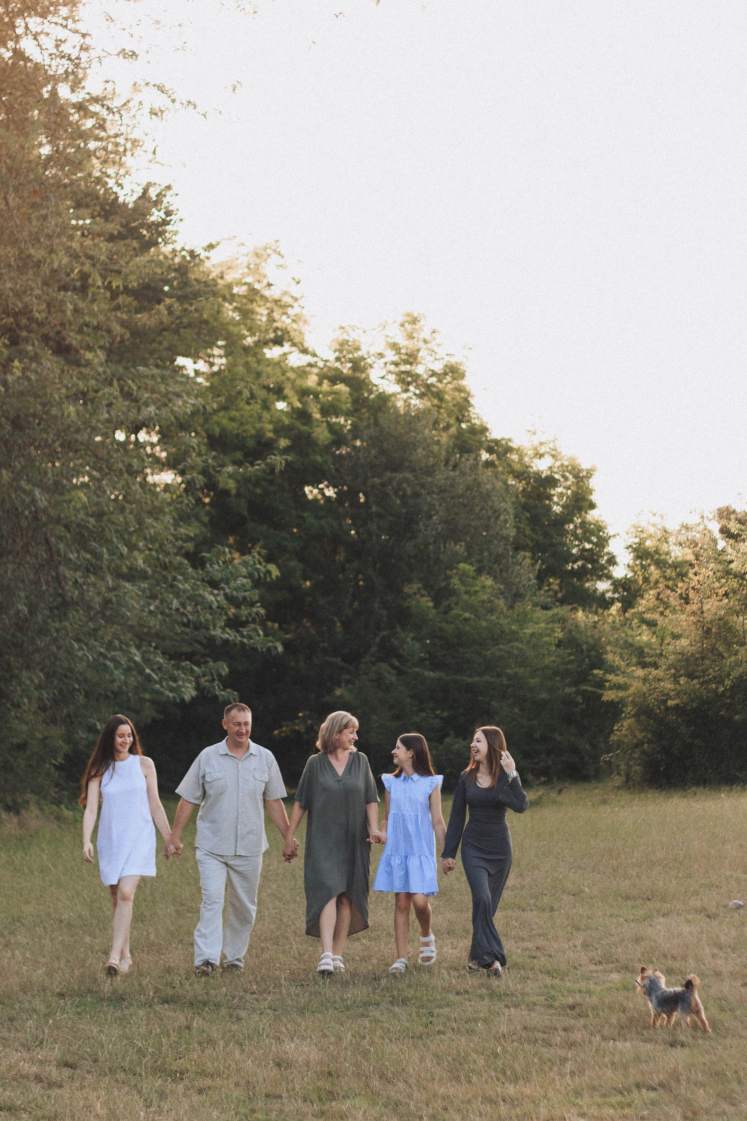 Дмитрий и Наталья с дочками. Фотограф в Краснодаре Ксения Мархинина