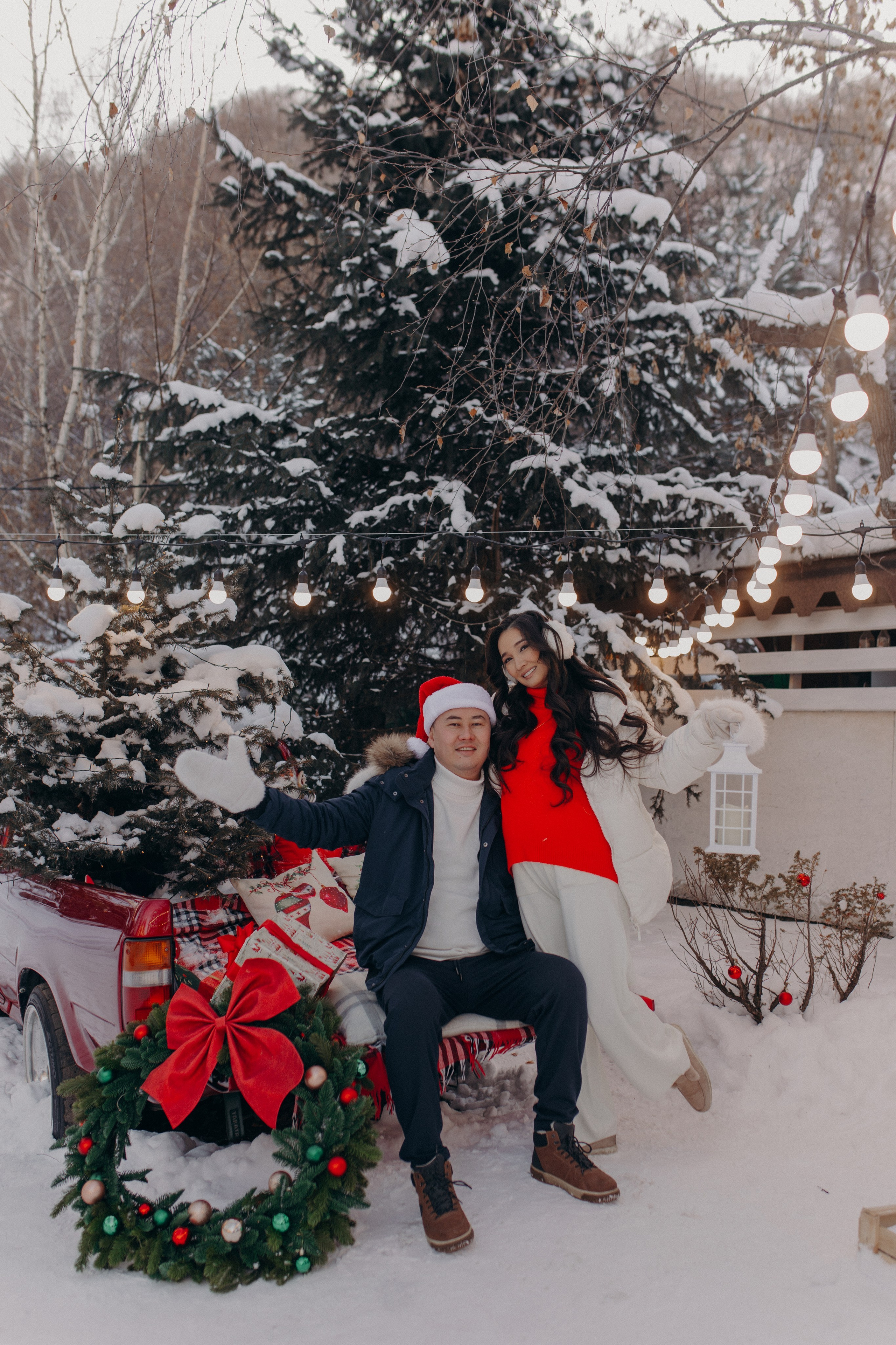 Новогодние фотосессии. Свадебный и семейный фотограф в Алматы Laura Dosmann