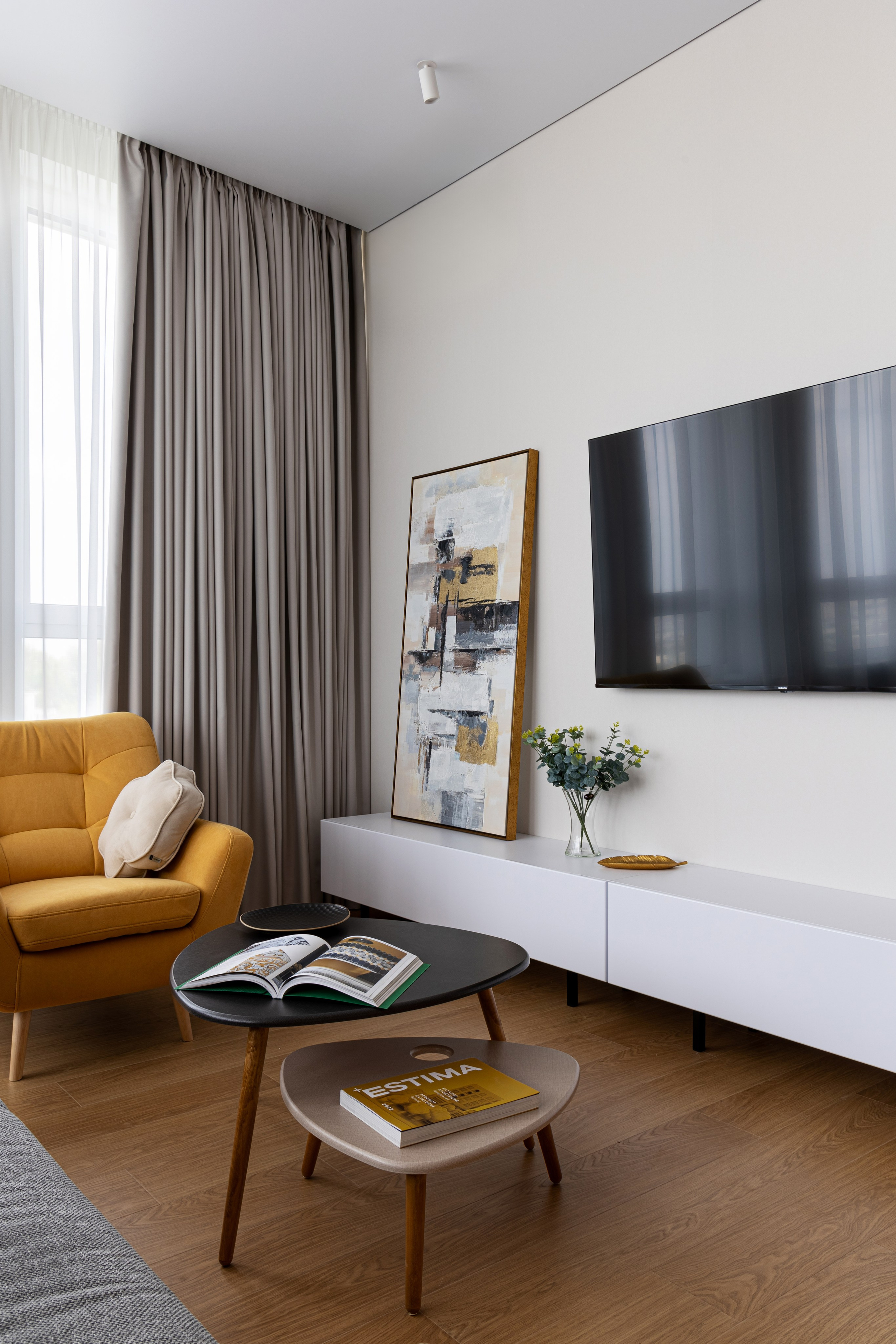 Фотосъемка квартиры в Km Residence Prime. Интерьерный фотограф в Нижнем Новгороде и Москве Владимир Гудков