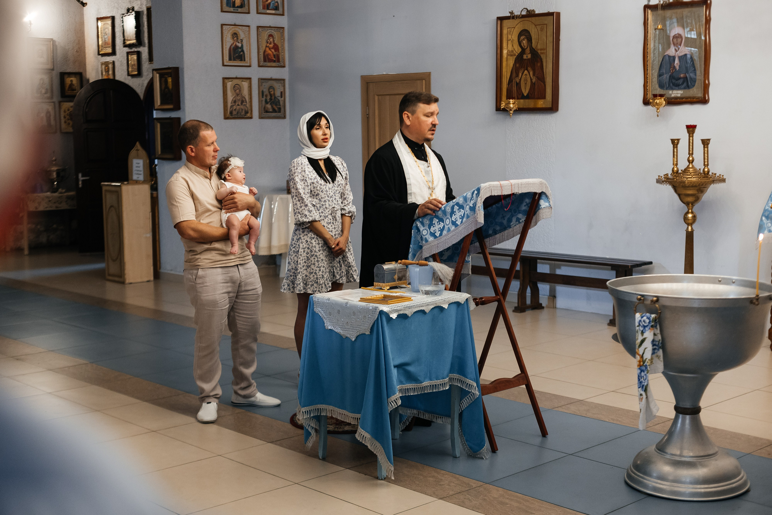 Крещение. Профессиональный фотограф Светлана Рыбка