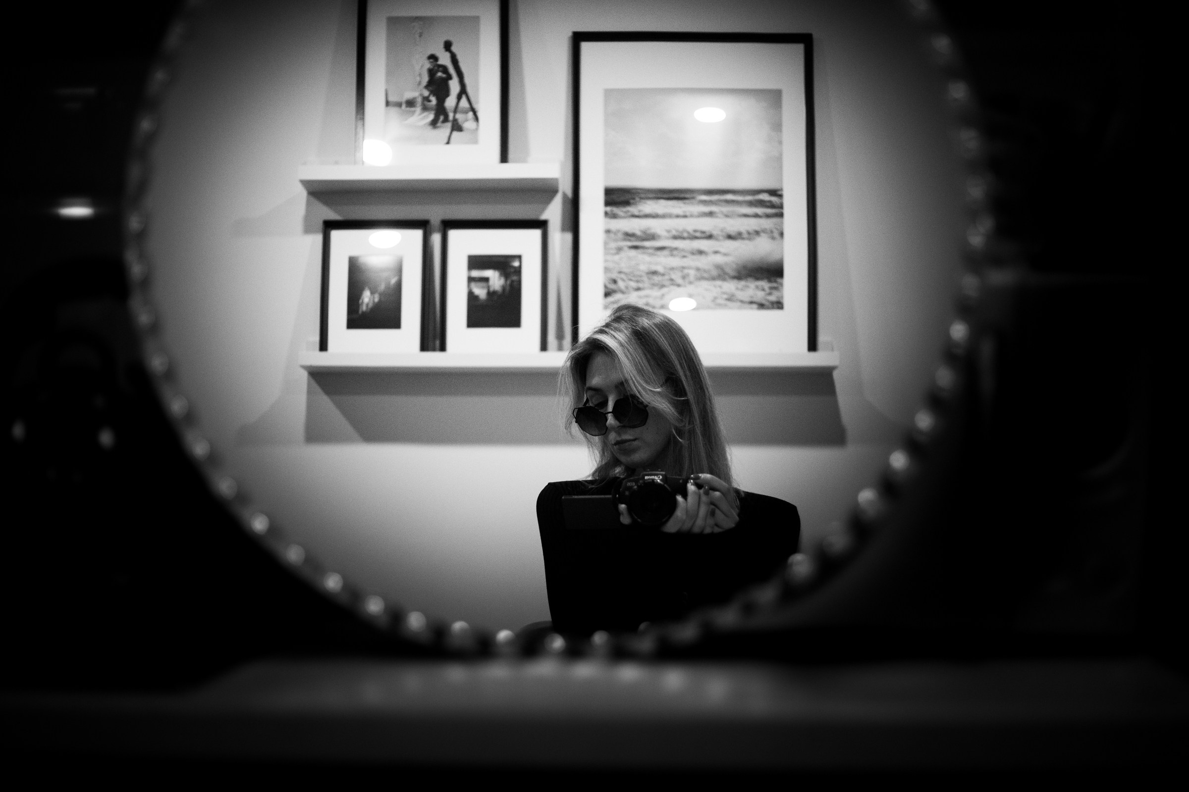 Selfportraits. Street photographer Ksenya Loboda