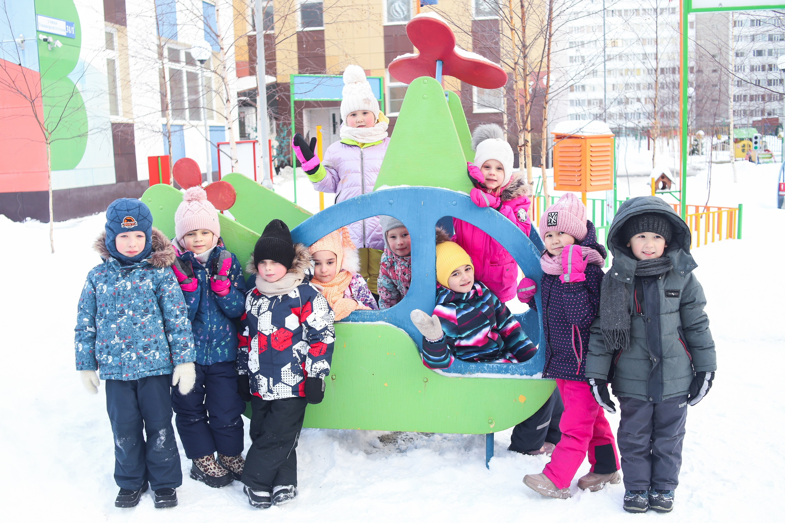 Уличная съемка для детского садика. Фотограф в Сургуте Брызгунова Анастасия