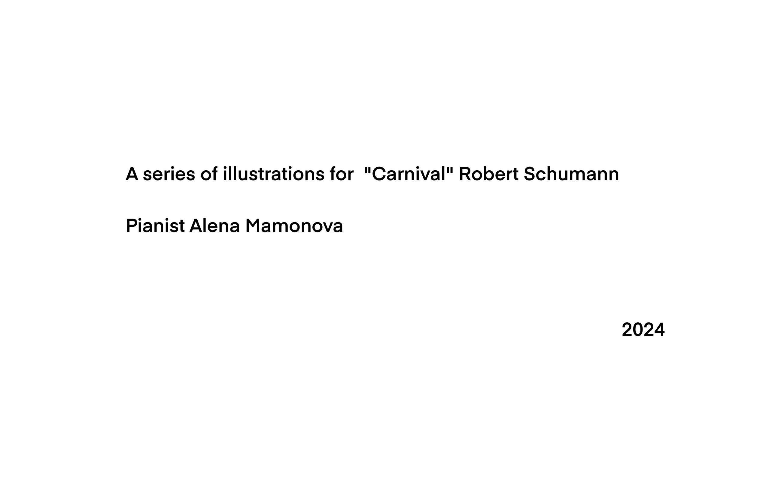 Carnaval R.Schumann. No Sam