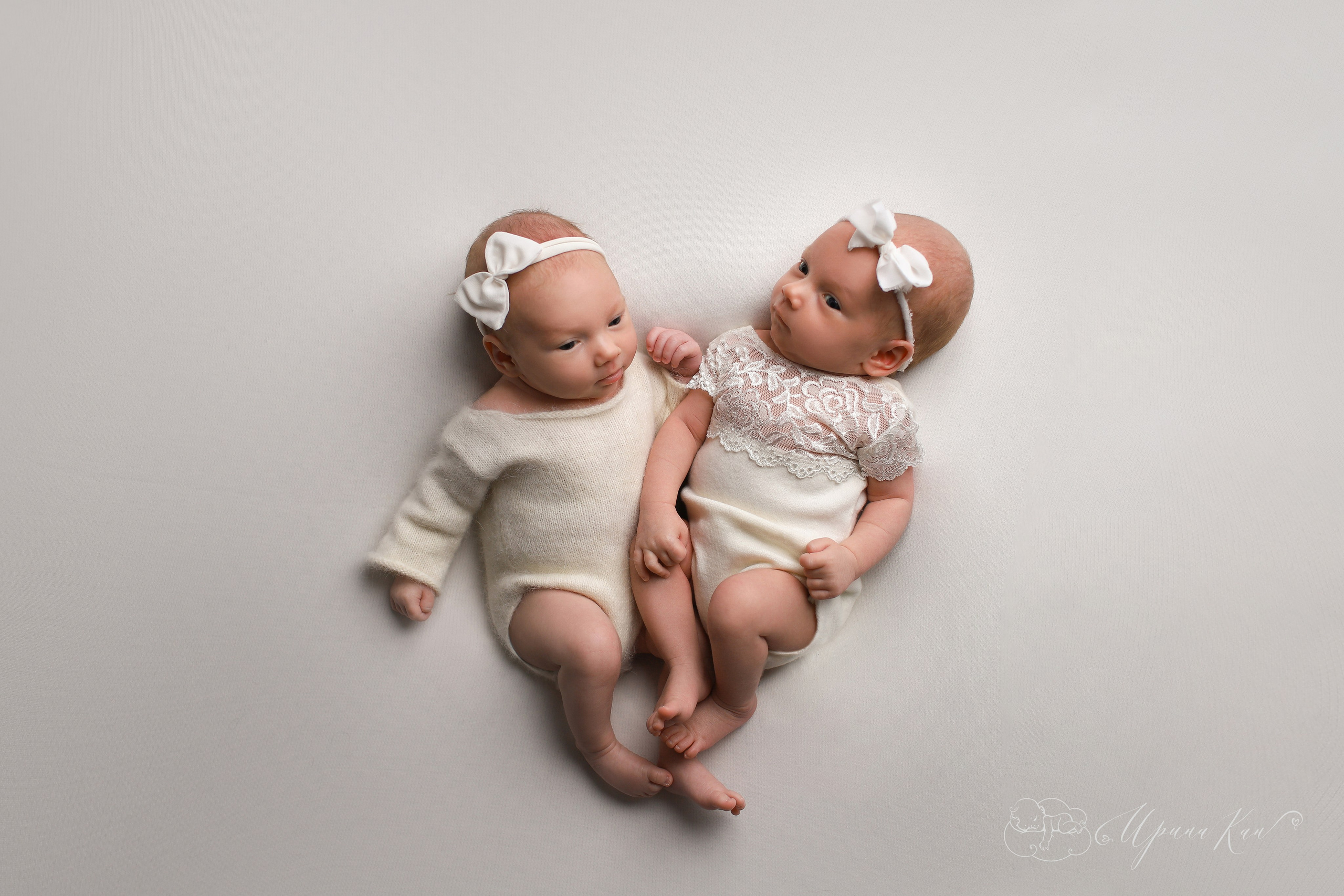 Новорожденная фотосессия для девочек. Ирина Кан Фотограф новорожденных в Екатеринбурге