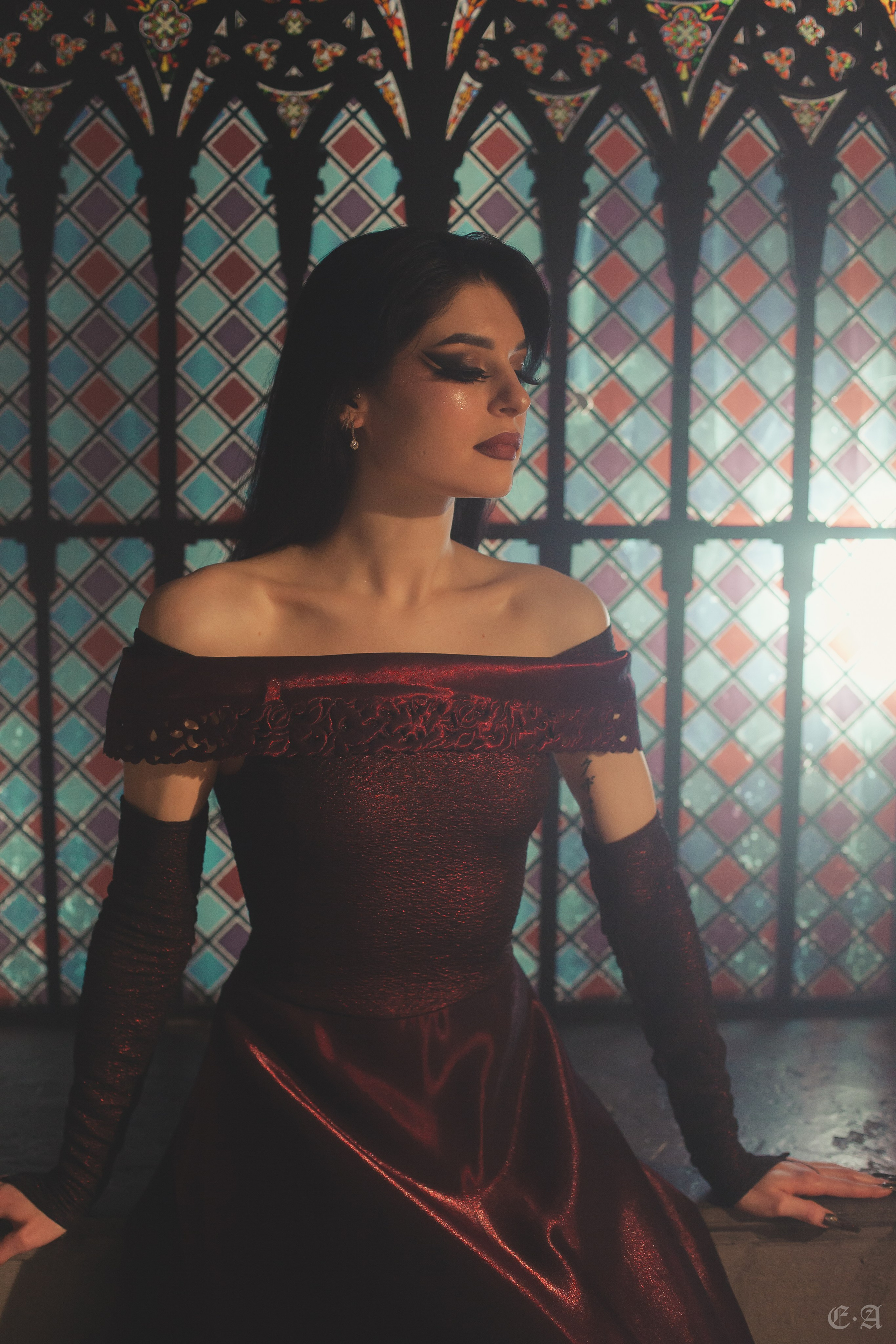 Съемки клипа «Клок тумана». Фотограф Ellairen