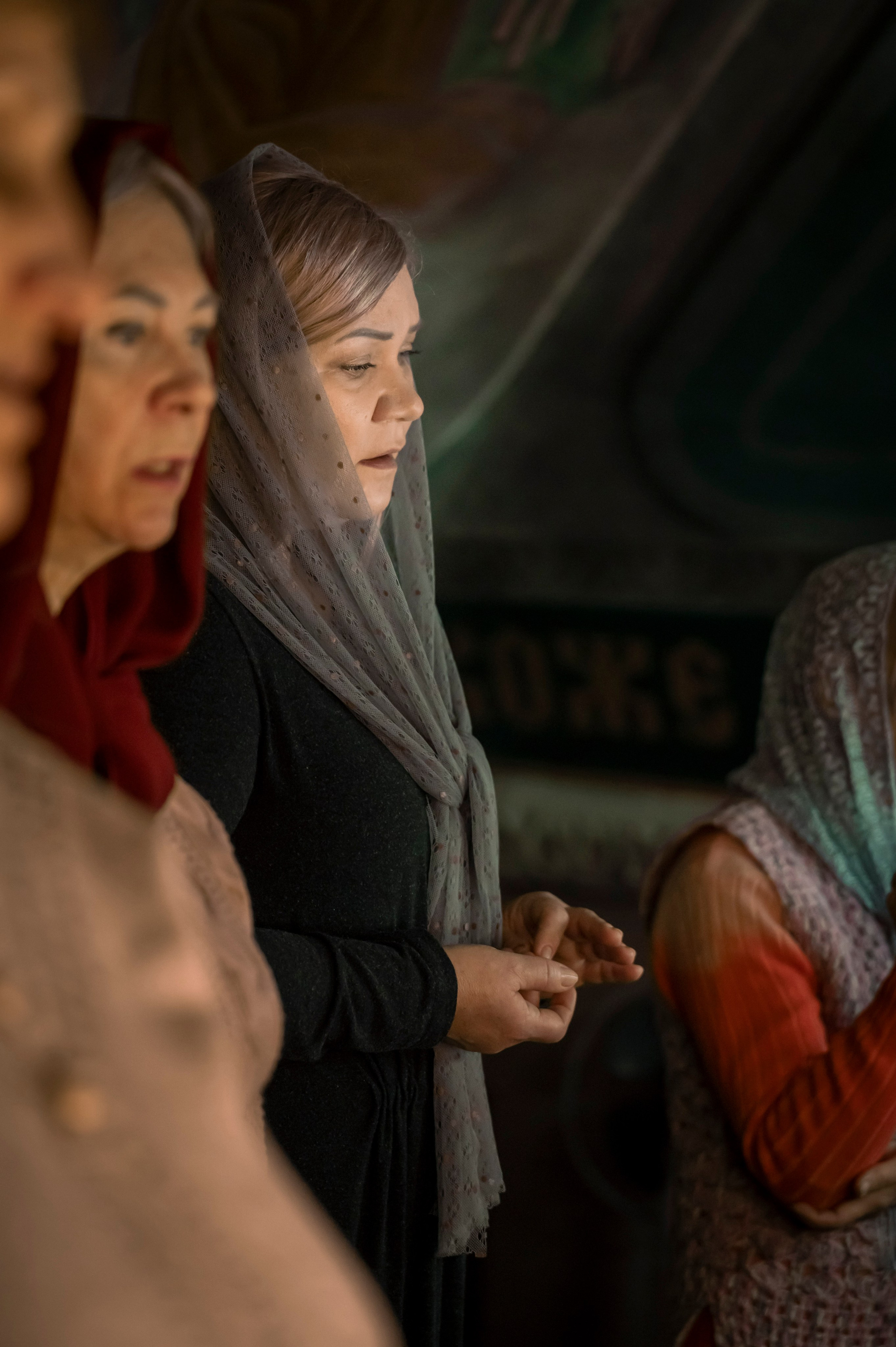 Никольский храм, г. Зерноград. Торжество Православия. Антон и Татьяна Денисенко — В храме