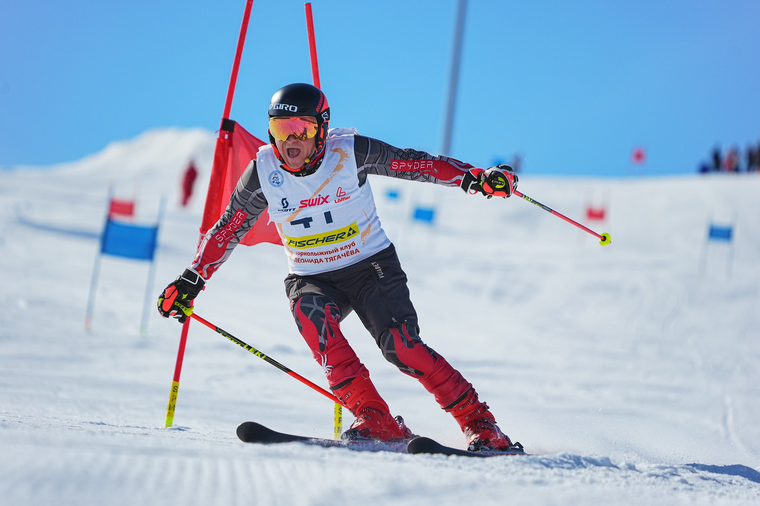 Соревнования «Приз горнолыжного клуба Леонида Тягачева», GS, 2024. Фотограф Студитский Евгений