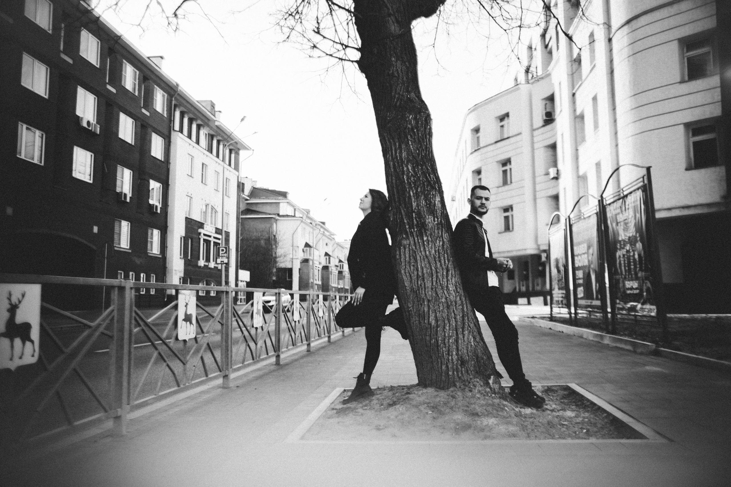 У Колеса обозрения. Фотограф в Нижнем Новгороде