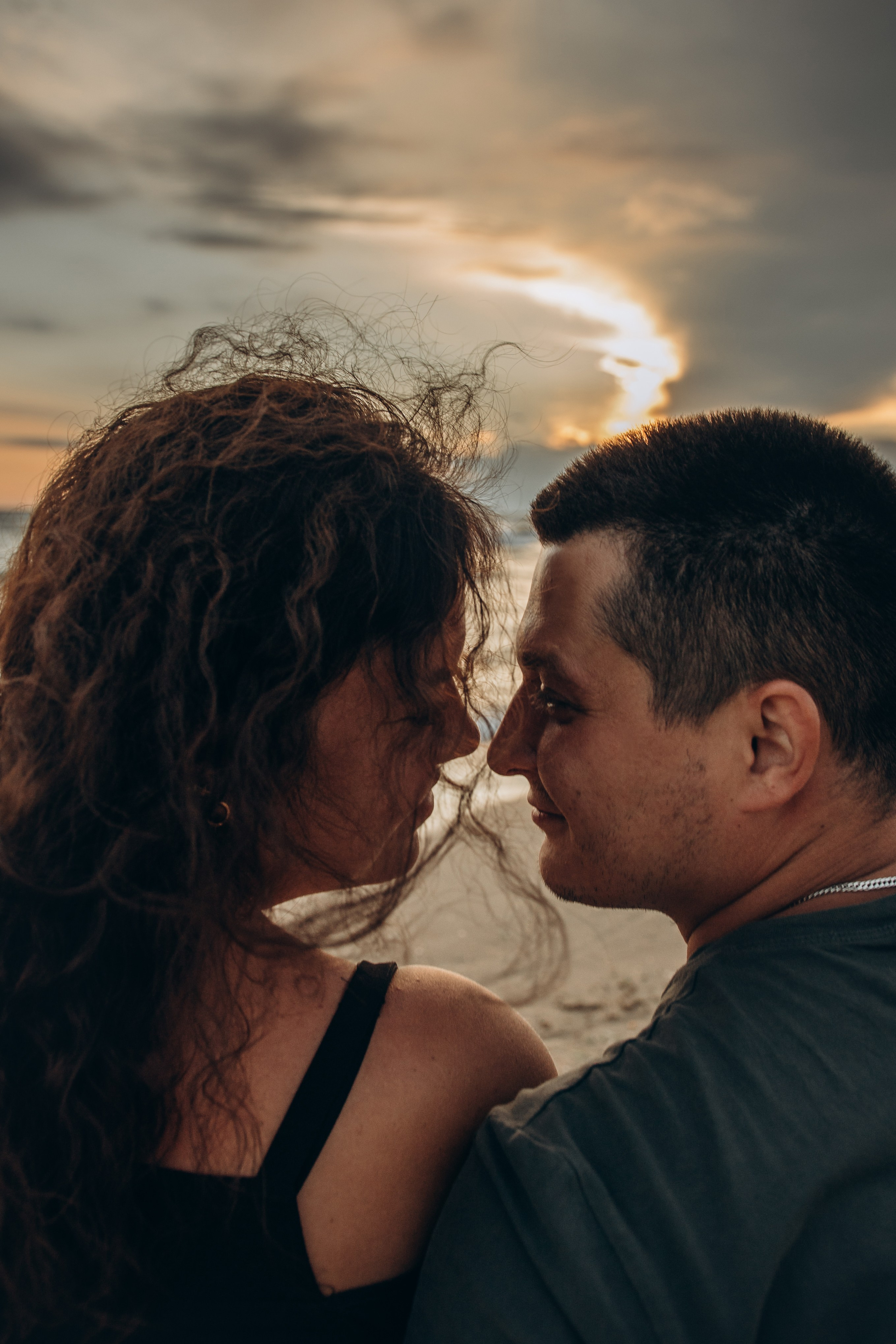 Михаил, Алена и Кирюша — встреча заката с любимыми. Семейный фотограф Новороссийск, Анапа, Геленджик — Юлия Давыдова