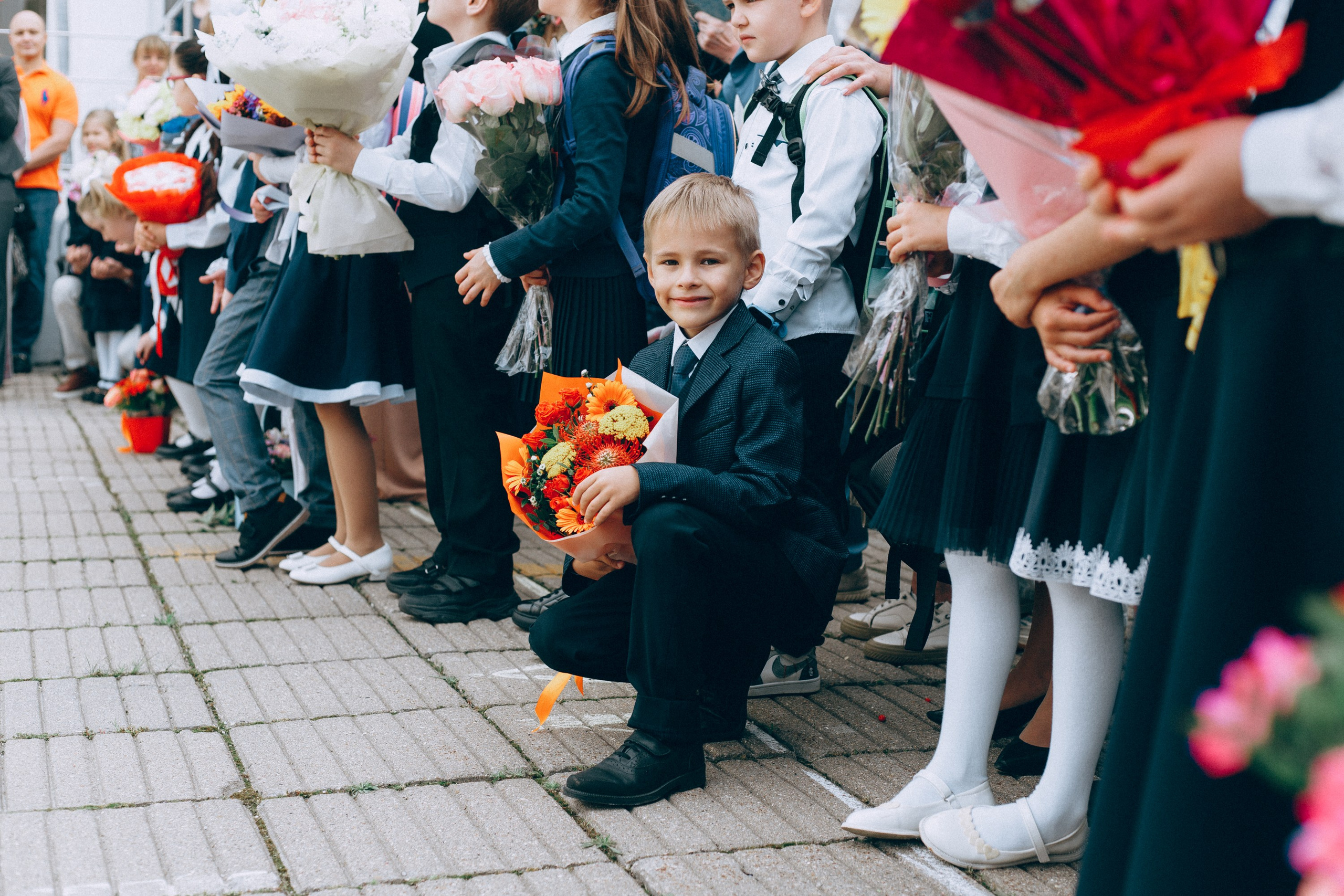 Линейка на 1 сентября. Дарья, фотограф, Москва