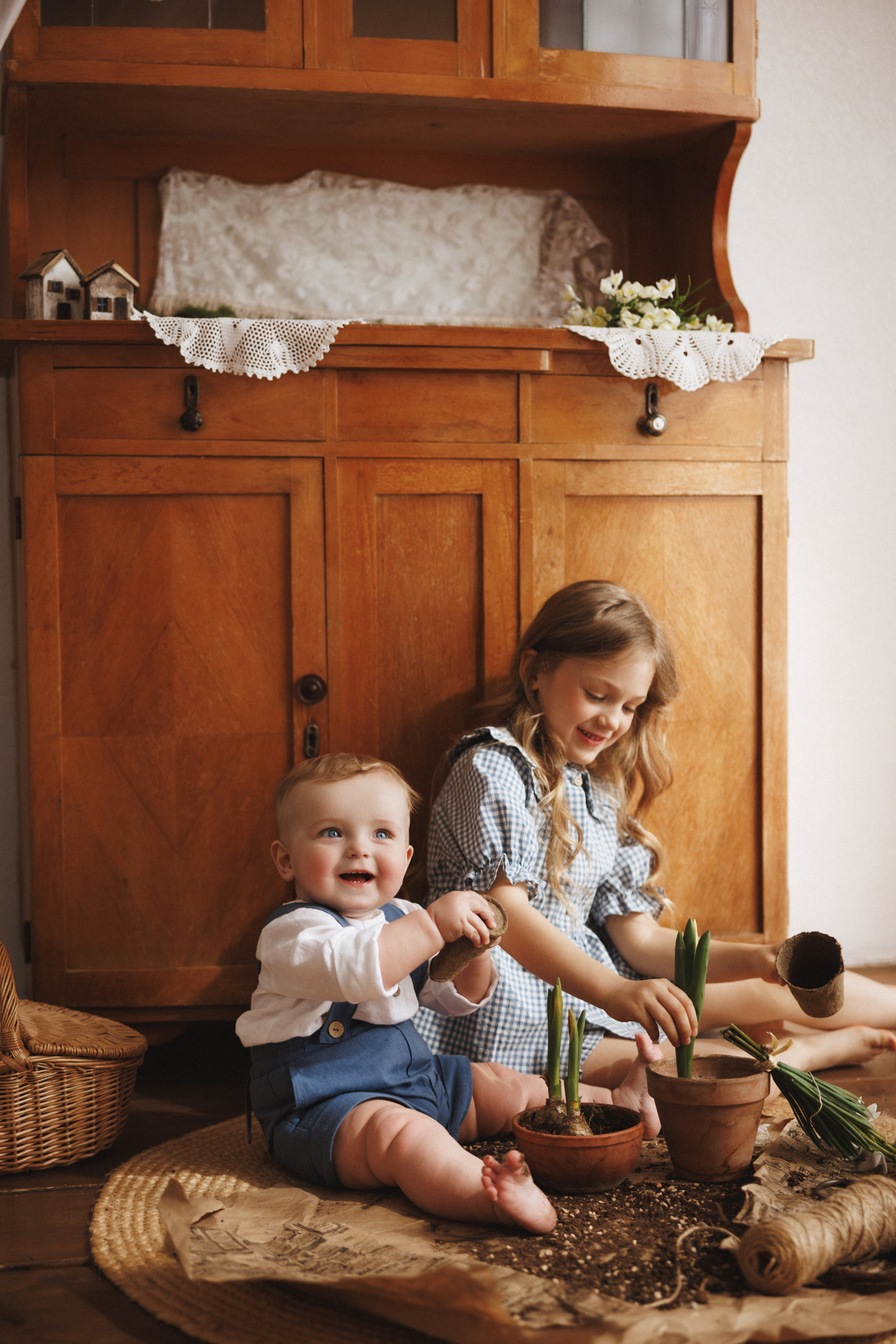 Фотосессия в стиле «Садовник», фотостудия «Mestone», город Краснодар. Семейный и детский фотограф в Краснодаре Анна Трашкова