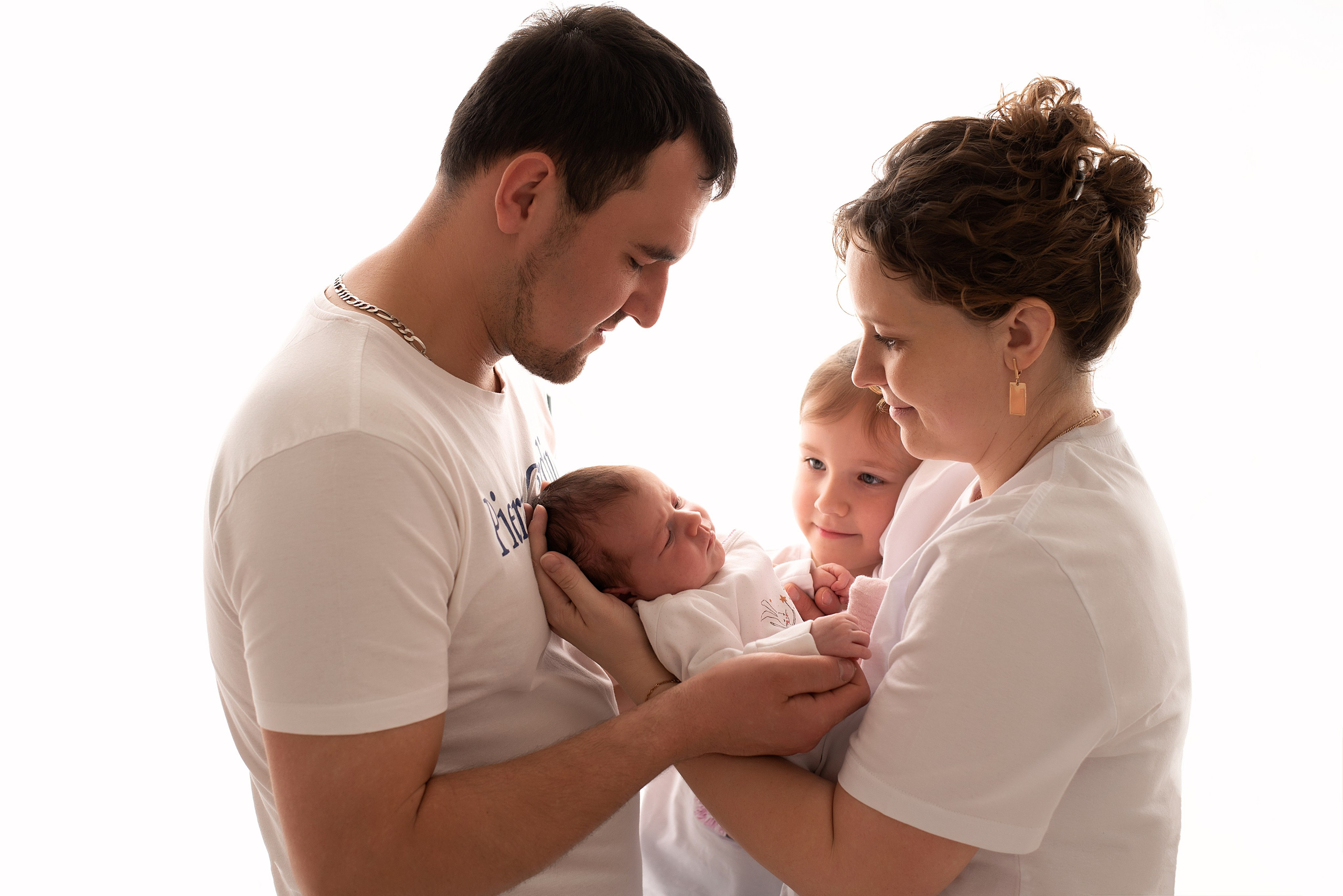 Новорождённые девочки. Детский фотограф новорождённых в Минске Боровик Екатерина
