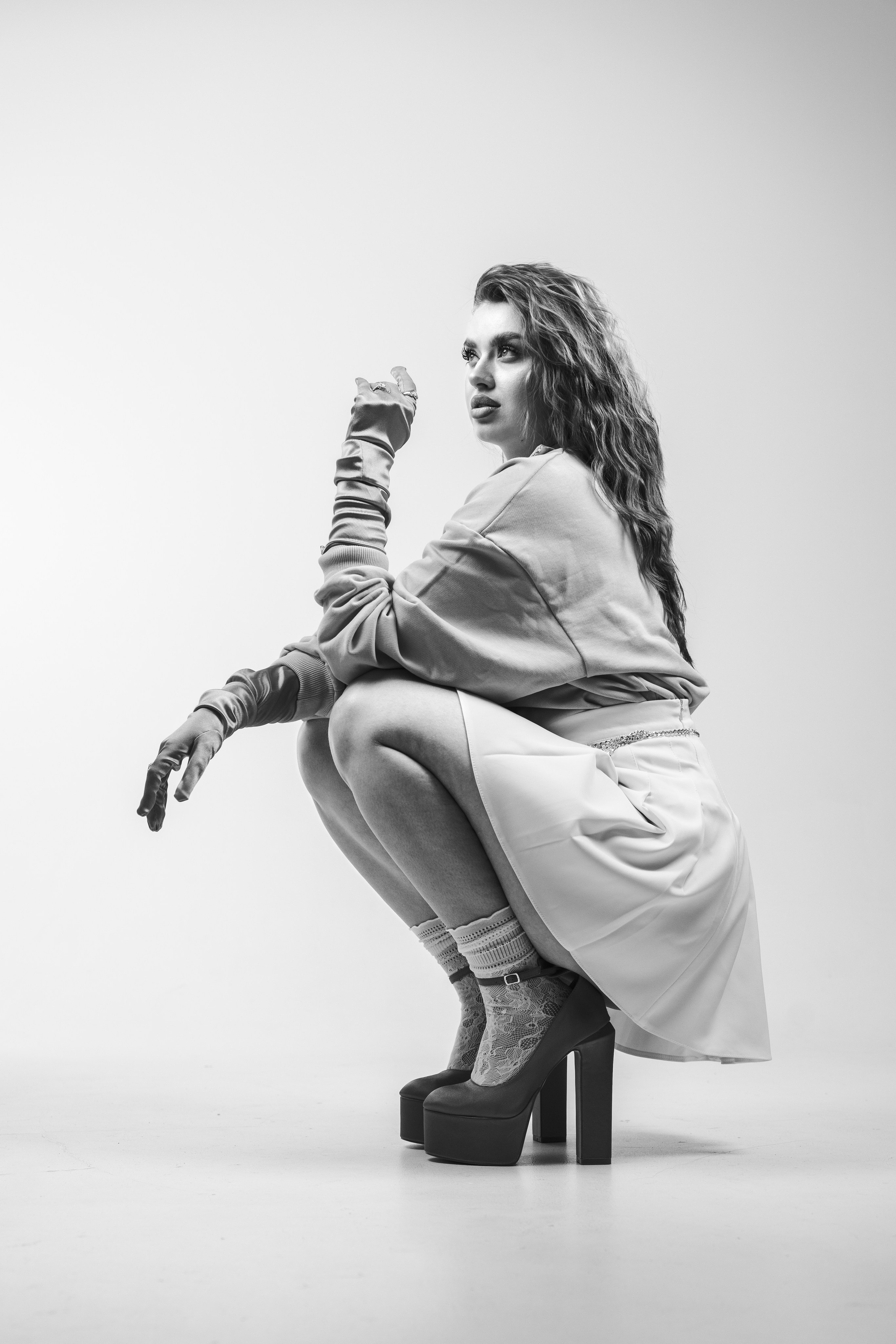 Настя на циклораме | Портфолио. Фото и видео съёмка в Москве и МО Александр Чапала и Трояк Алеся