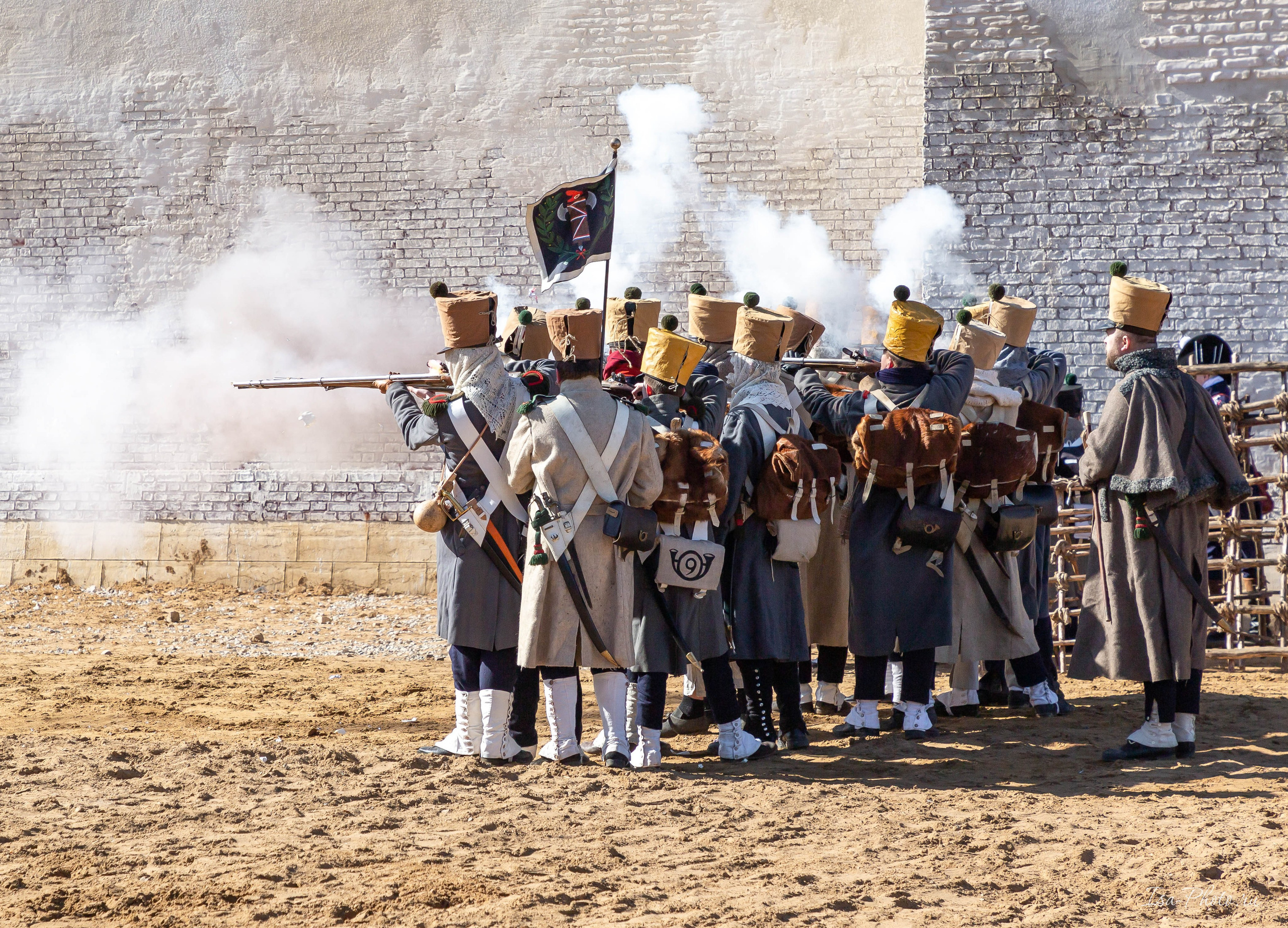 Реконструкция сражения 1812 года. Репортажный фотограф в Москве