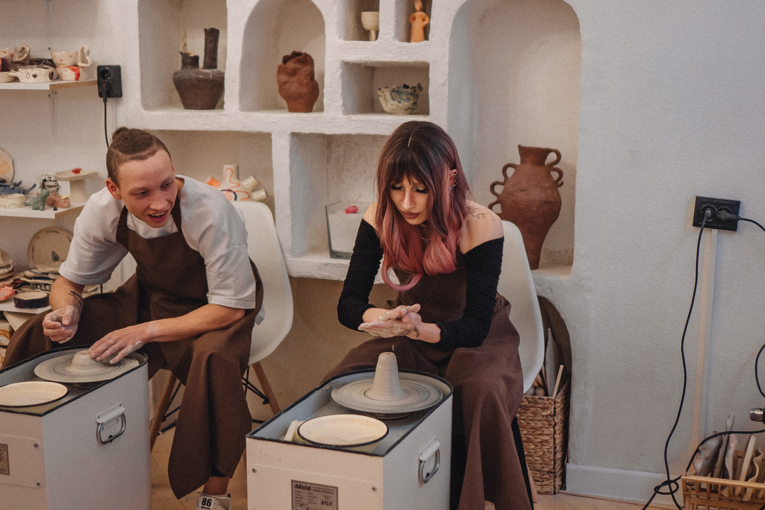 СВИДАНИЕ В ГОНЧАРНОЙ МАСТЕРСКОЙ. Профессиональный фотограф, Санкт-Петербург — Виктория Богомолова