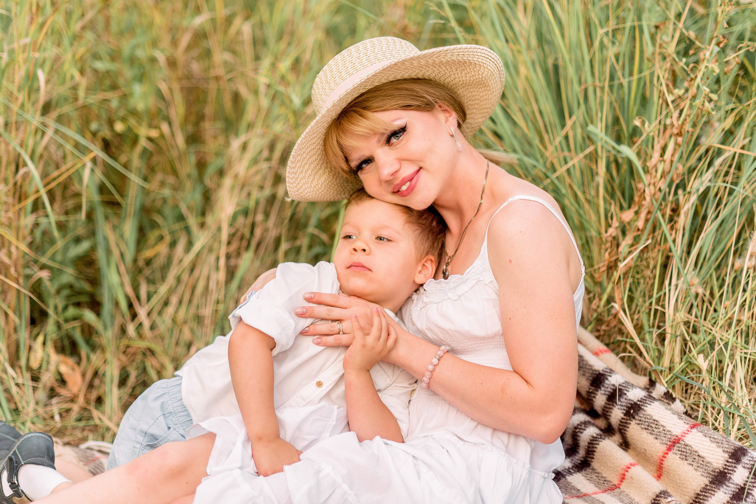 В поле. Фотограф Юлия Попова