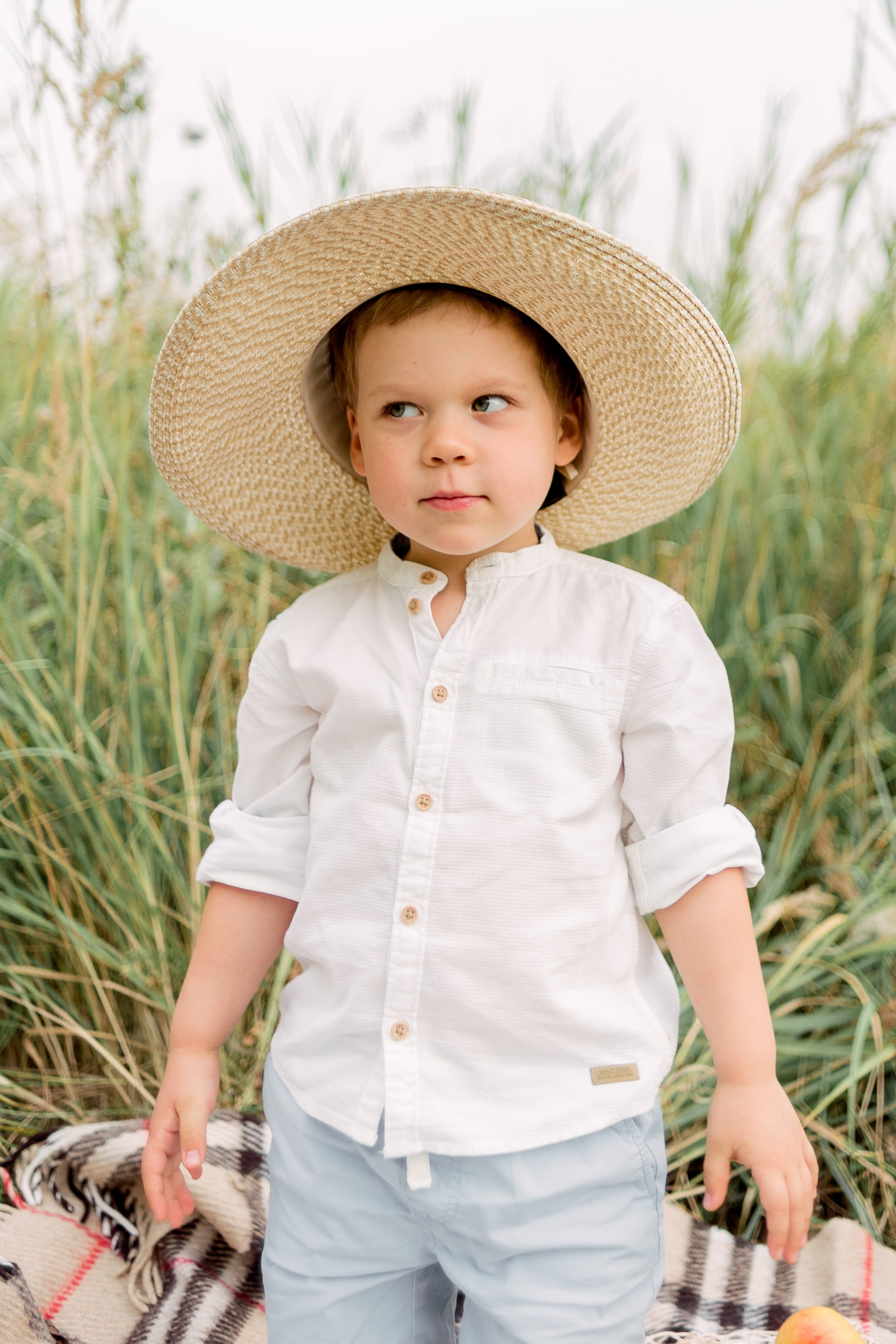 В поле. Фотограф Юлия Попова