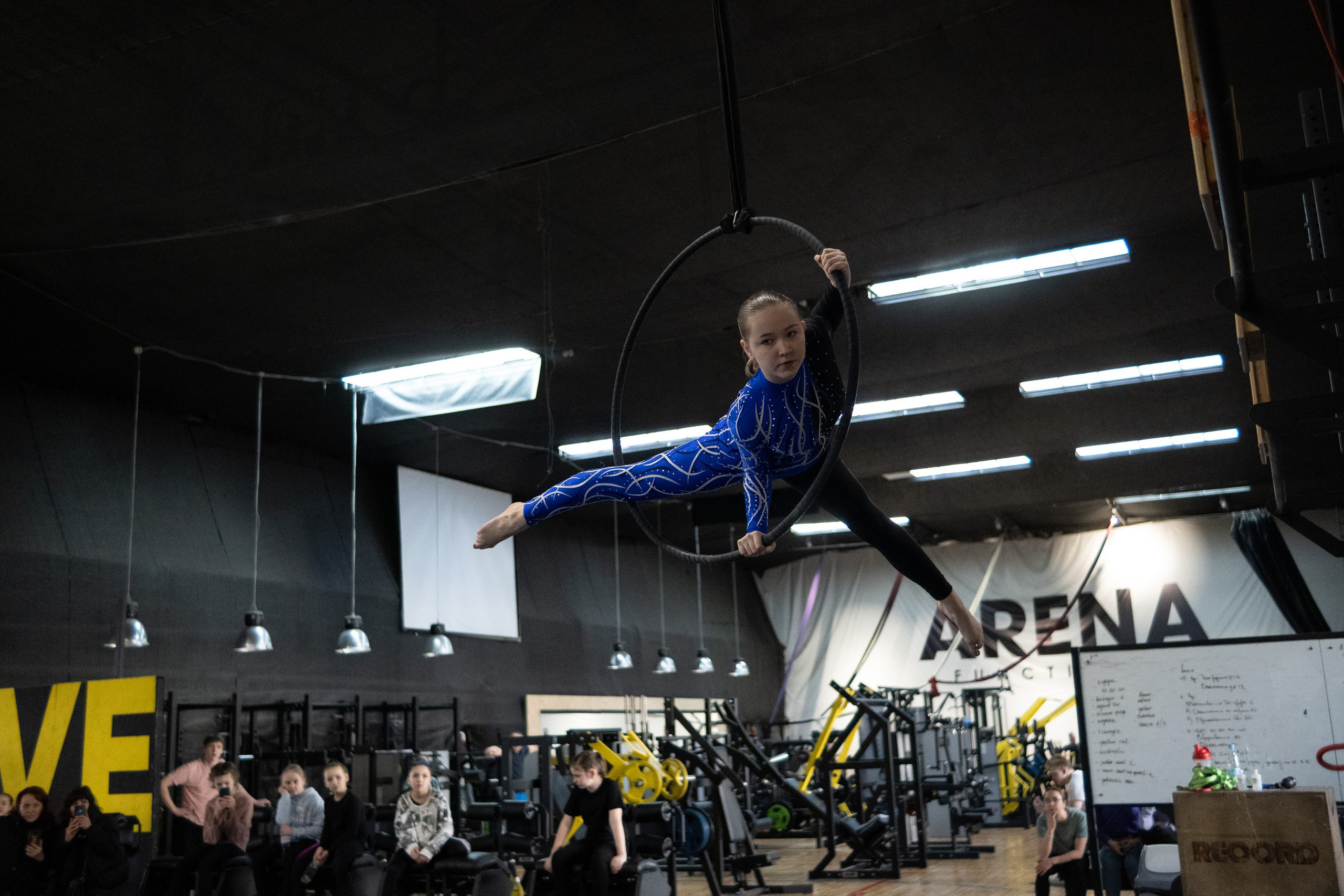 Внутриклубные соревнования по воздушной гимнастике 02.04.23