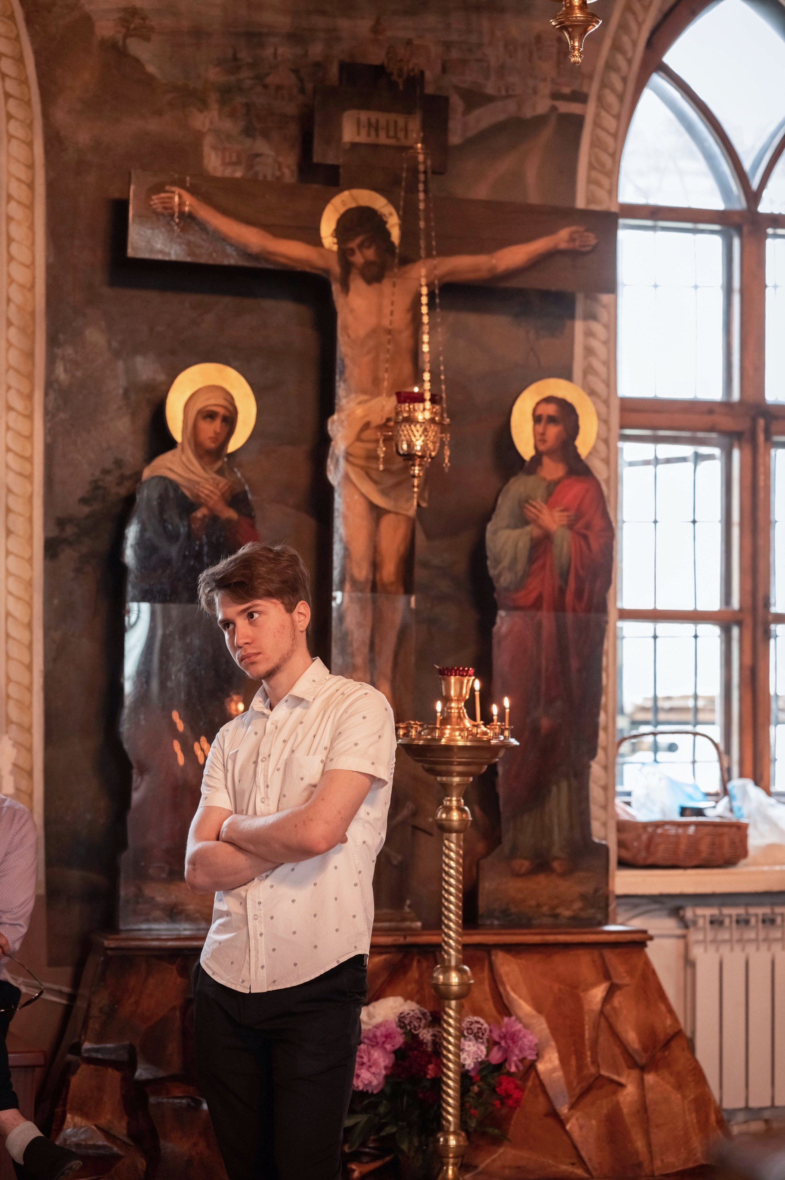 Крещение мл. Иоанна. Семейный фотограф в г. Воскресенск Наталия Молева