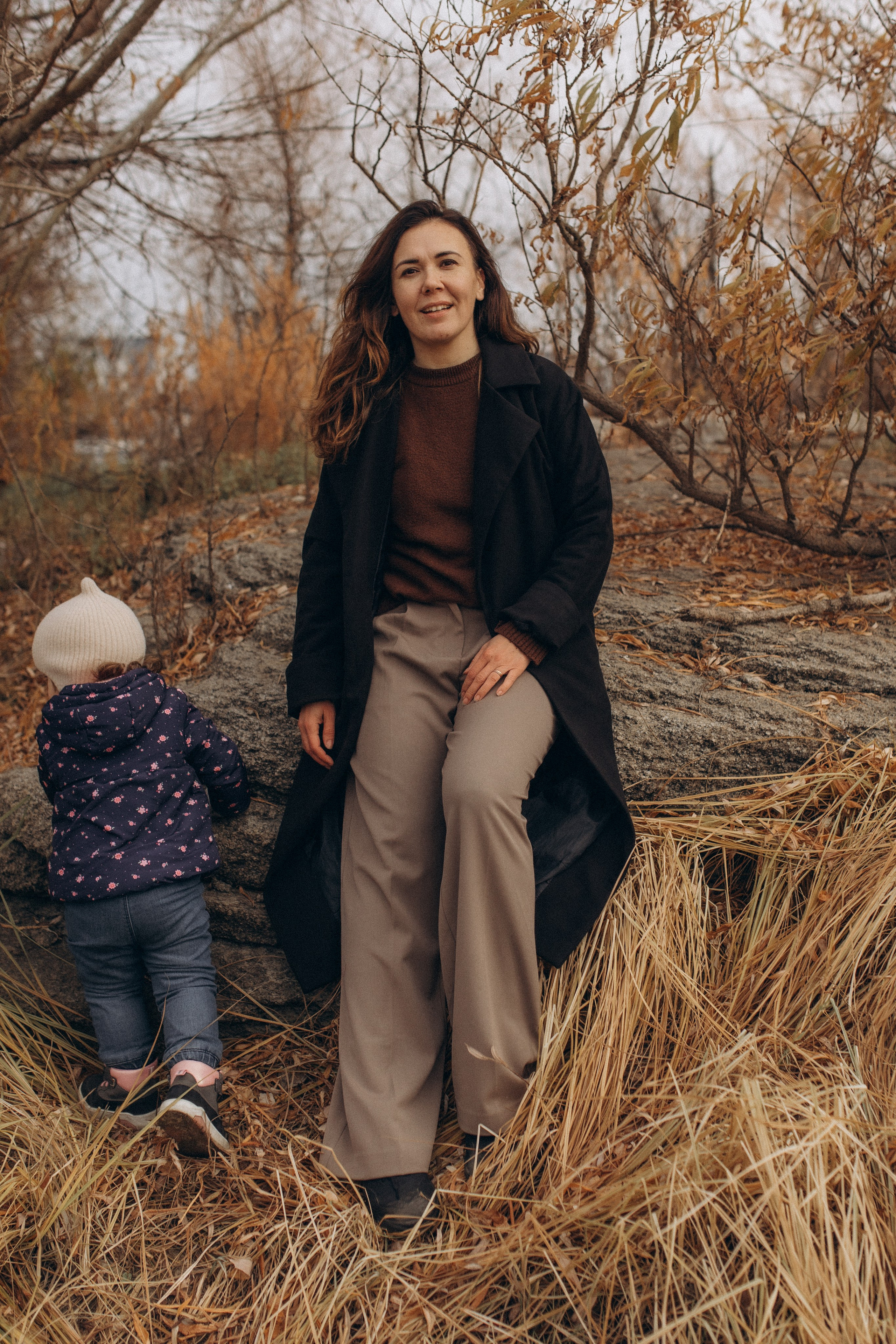 Осенняя прогулка. Семейный фотограф lifestyle в Новосибирске Елена Шпилевая