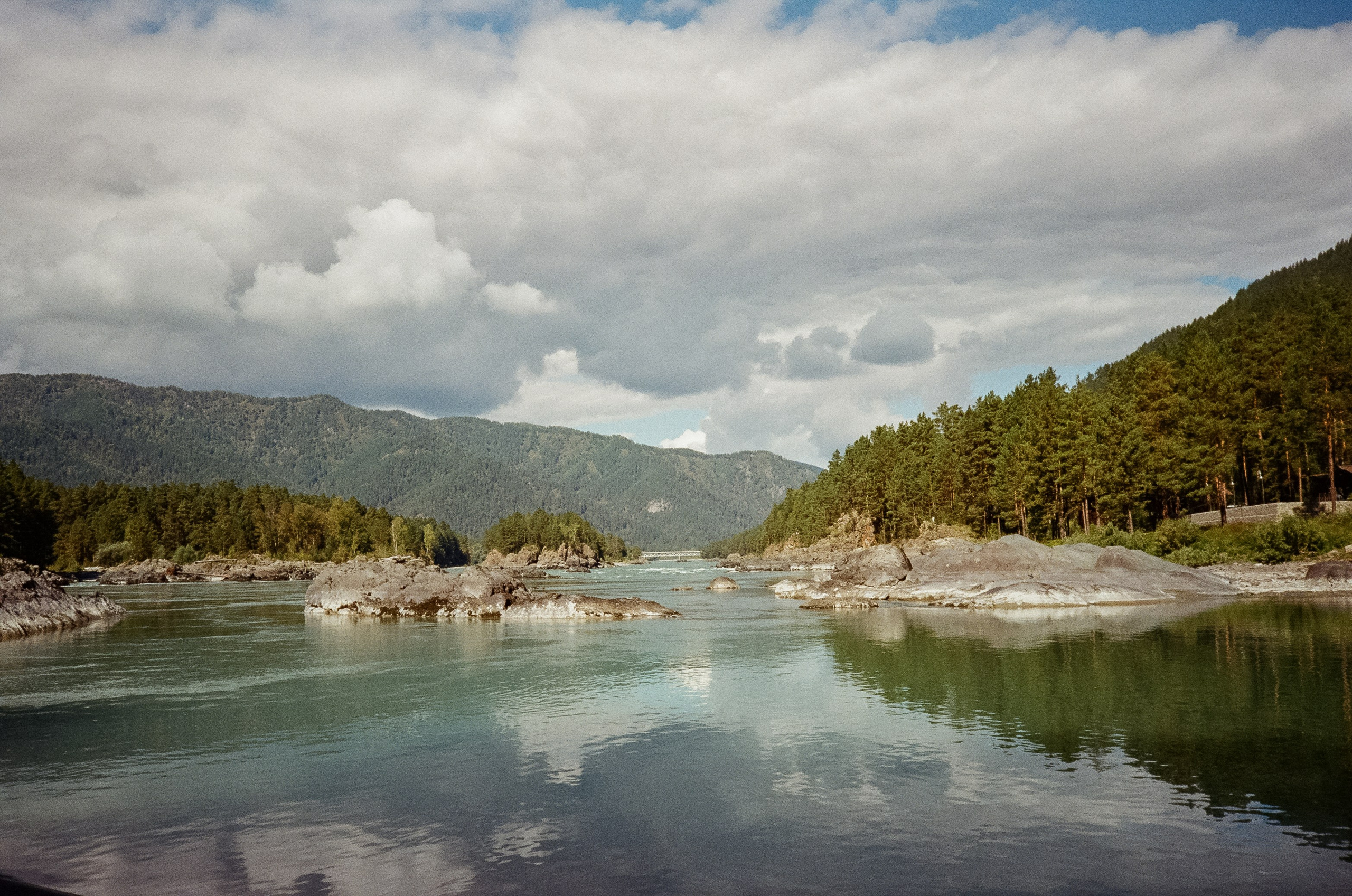 Кедровый остров. Бирюзовая Катунь. Фотограф-документалист Мария Осокина
