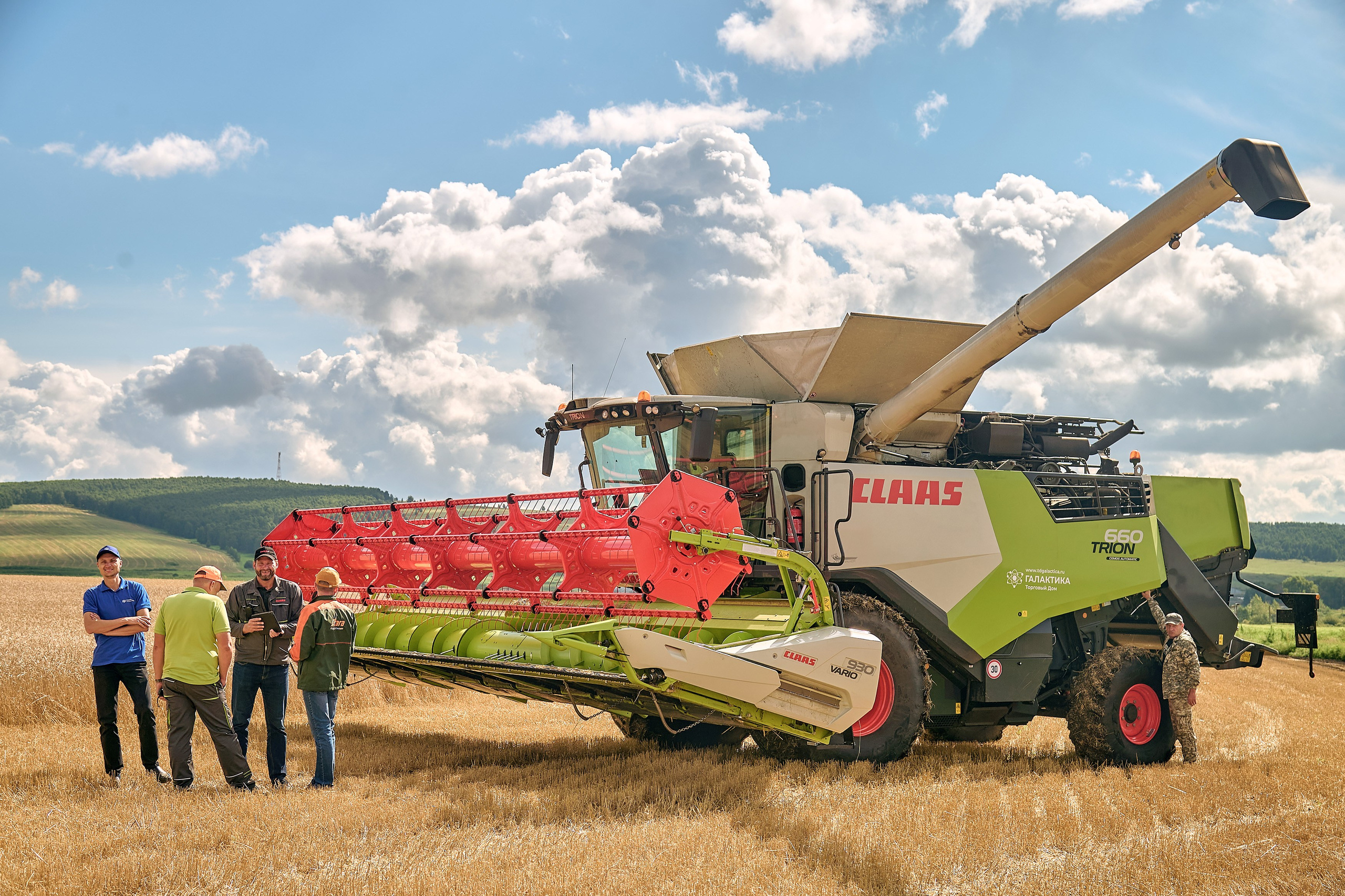 Портфолио репортажной фотосъёмки: сельхозтехника "Галактика". Фотограф Яковлев Роман — Красноярск